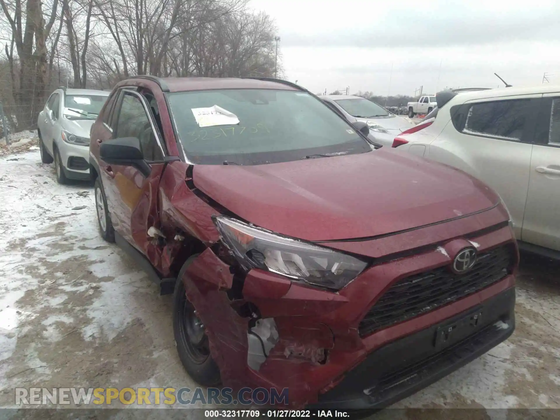 1 Фотография поврежденного автомобиля 2T3F1RFV5MW207600 TOYOTA RAV4 2021