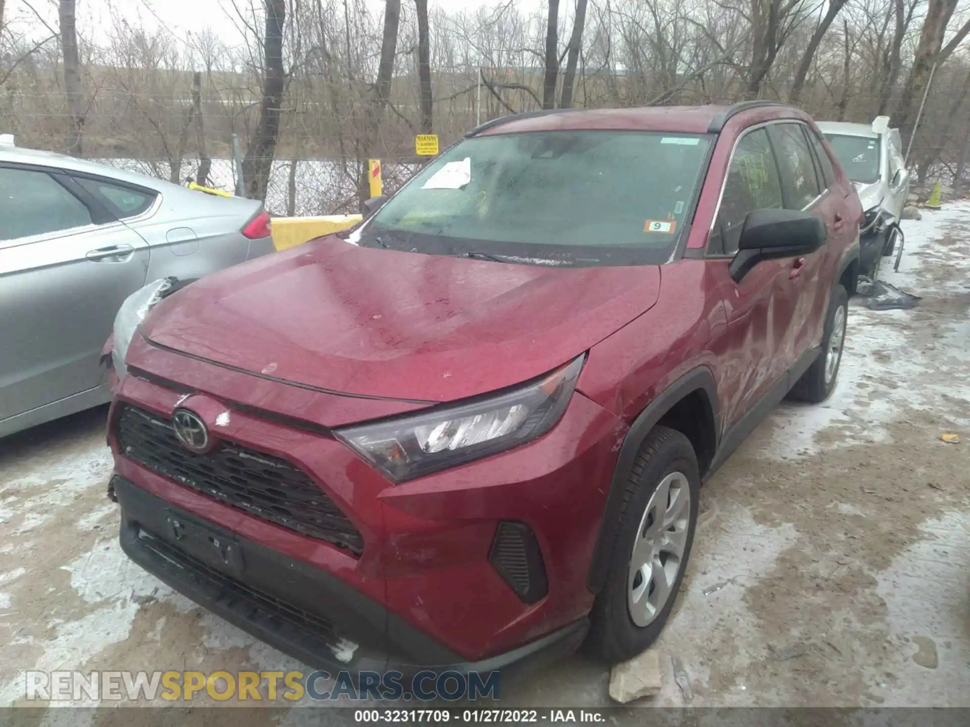 2 Фотография поврежденного автомобиля 2T3F1RFV5MW207600 TOYOTA RAV4 2021