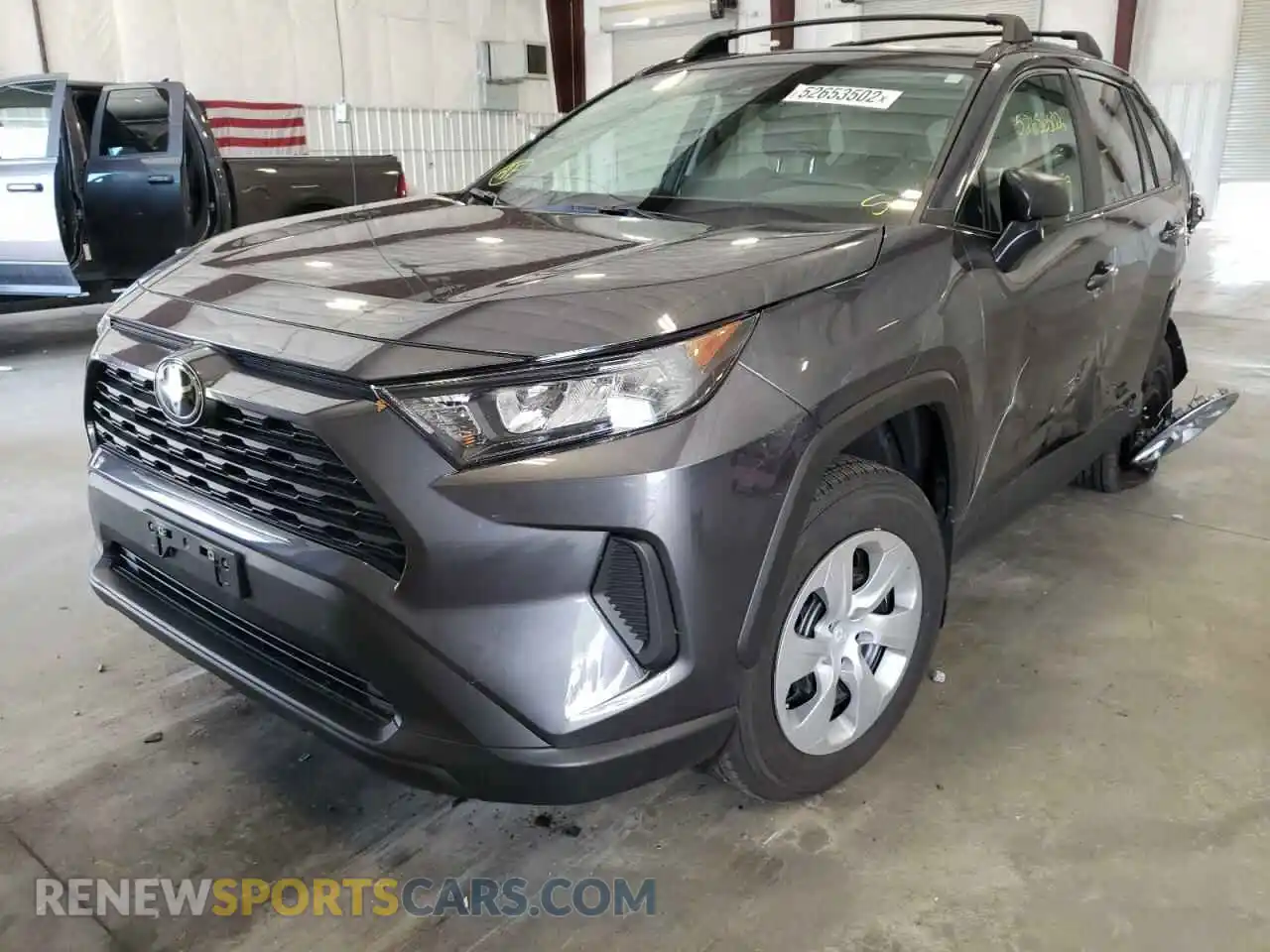 2 Photograph of a damaged car 2T3F1RFV5MW230293 TOYOTA RAV4 2021