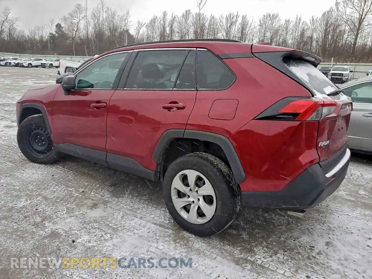 2 fotografías del automóvil dañado 2T3F1RFV5MW248180 TOYOTA RAV4 2021