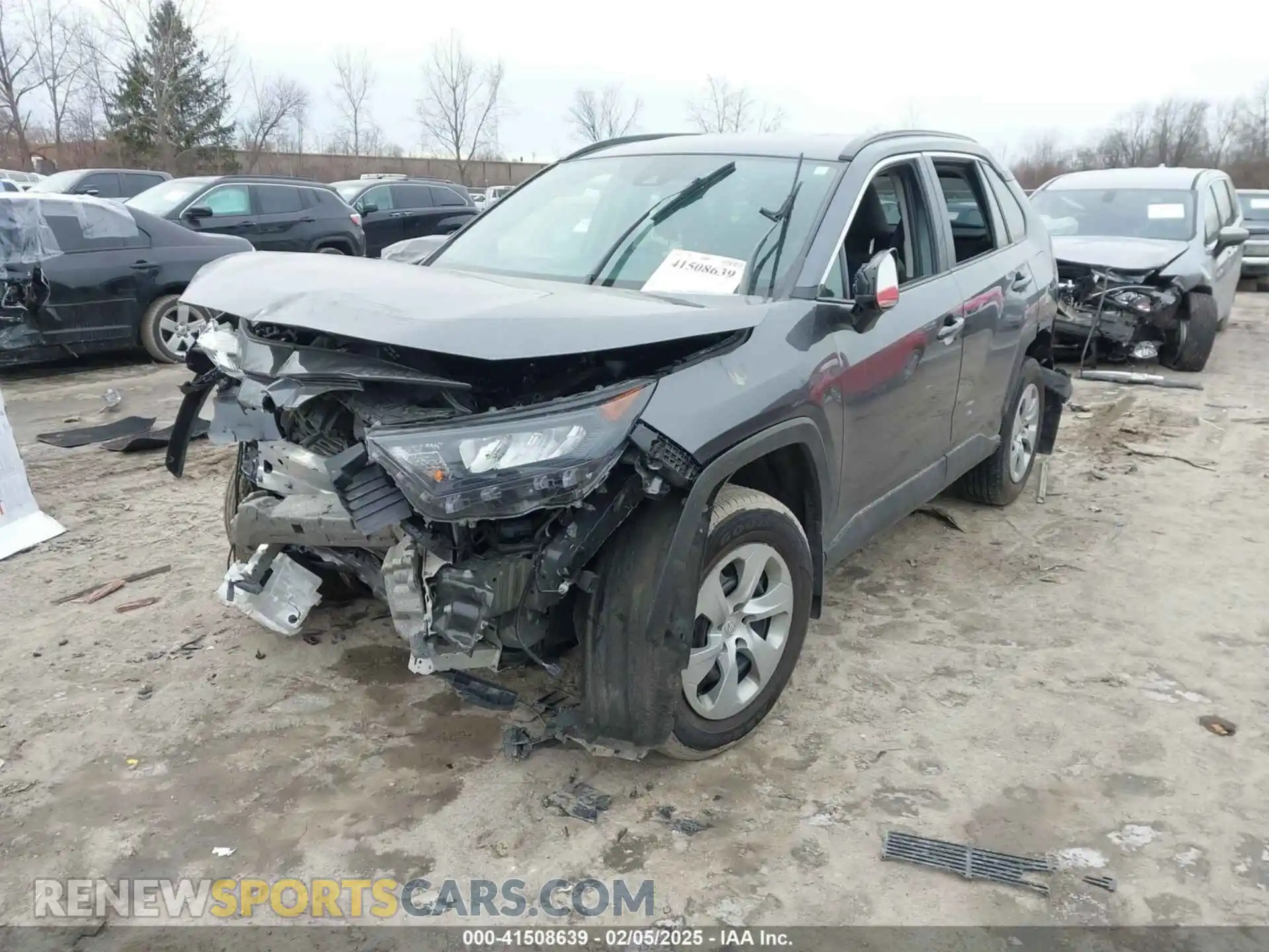 2 Photograph of a damaged car 2T3F1RFV6MC178013 TOYOTA RAV4 2021