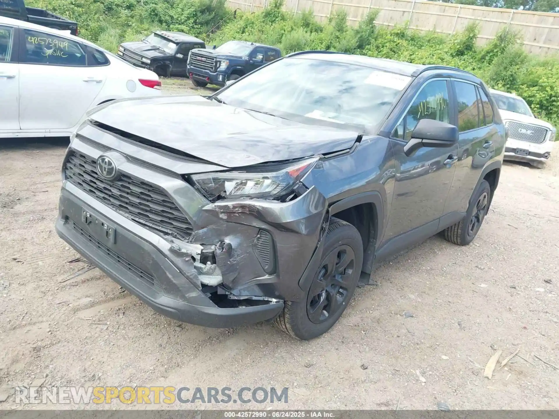 2 Фотография поврежденного автомобиля 2T3F1RFV6MC225332 TOYOTA RAV4 2021