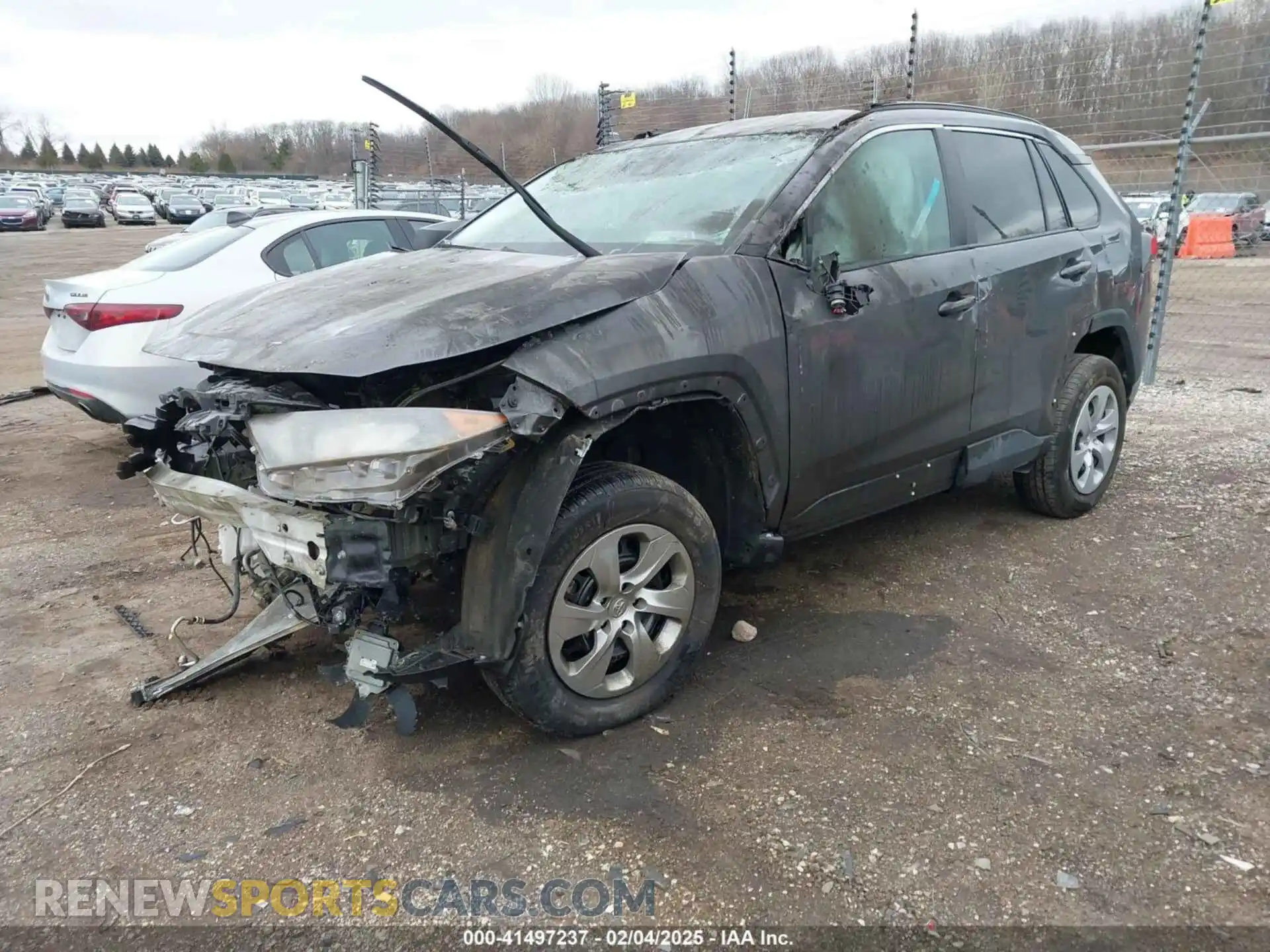 2 Photograph of a damaged car 2T3F1RFV6MC227310 TOYOTA RAV4 2021