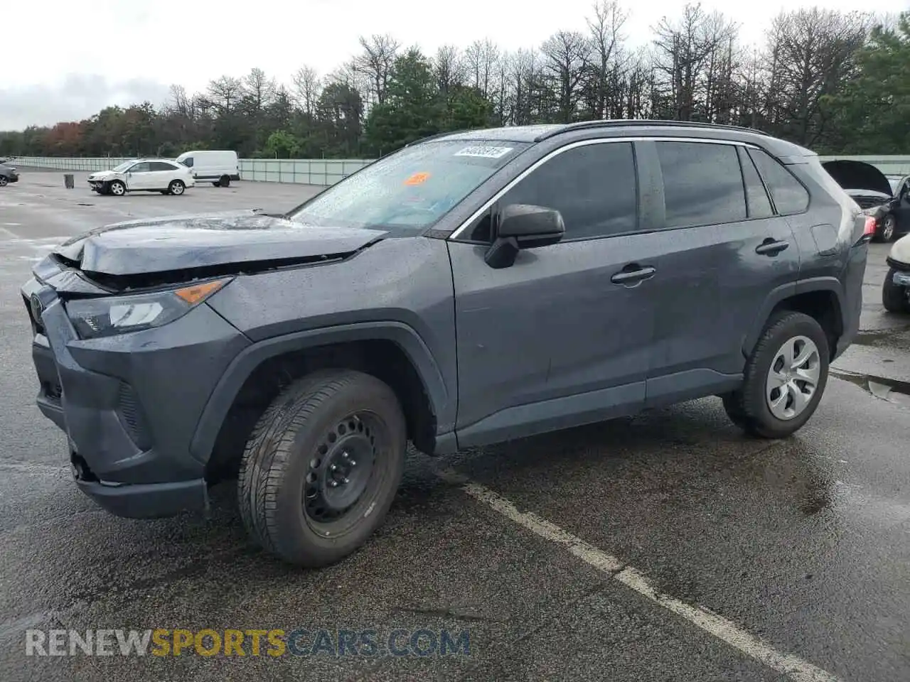 1 Photograph of a damaged car 2T3F1RFV6MC234676 TOYOTA RAV4 2021