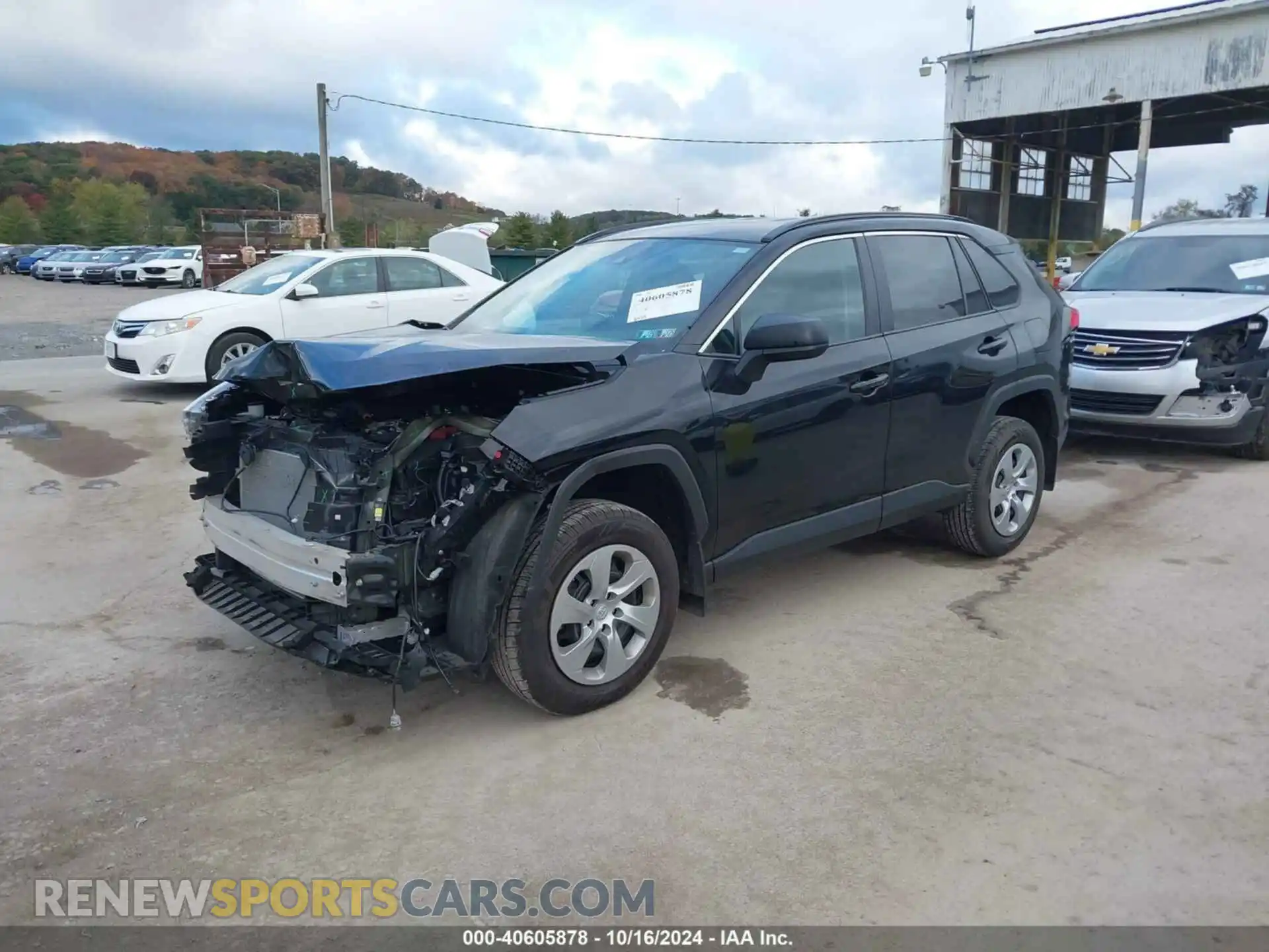 2 Photograph of a damaged car 2T3F1RFV6MC243250 TOYOTA RAV4 2021