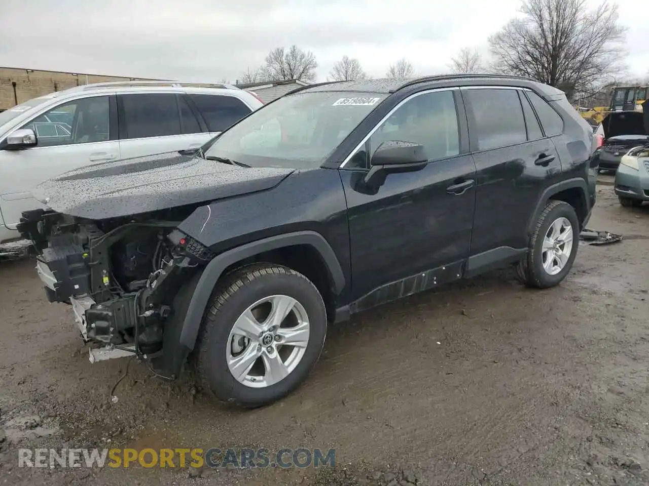 1 Photograph of a damaged car 2T3F1RFV6MC248190 TOYOTA RAV4 2021