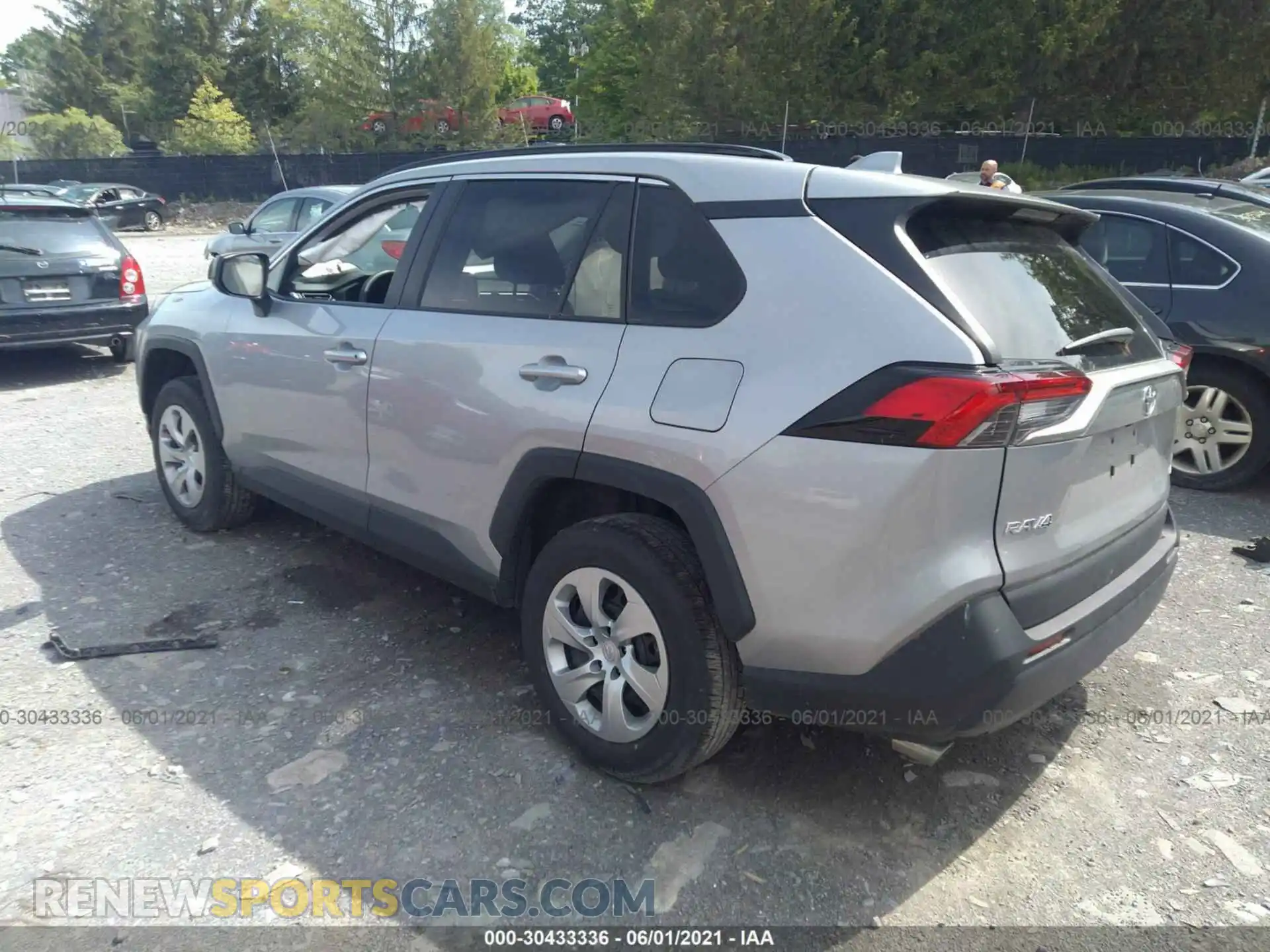 3 Photograph of a damaged car 2T3F1RFV6MW151408 TOYOTA RAV4 2021