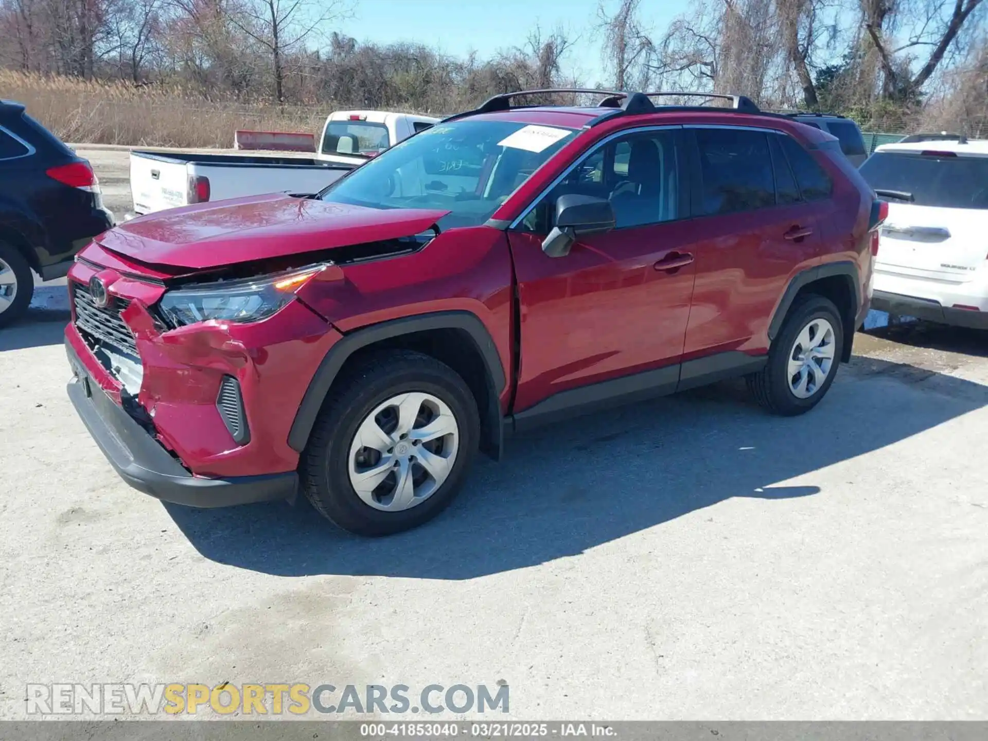 2 Photograph of a damaged car 2T3F1RFV6MW153188 TOYOTA RAV4 2021