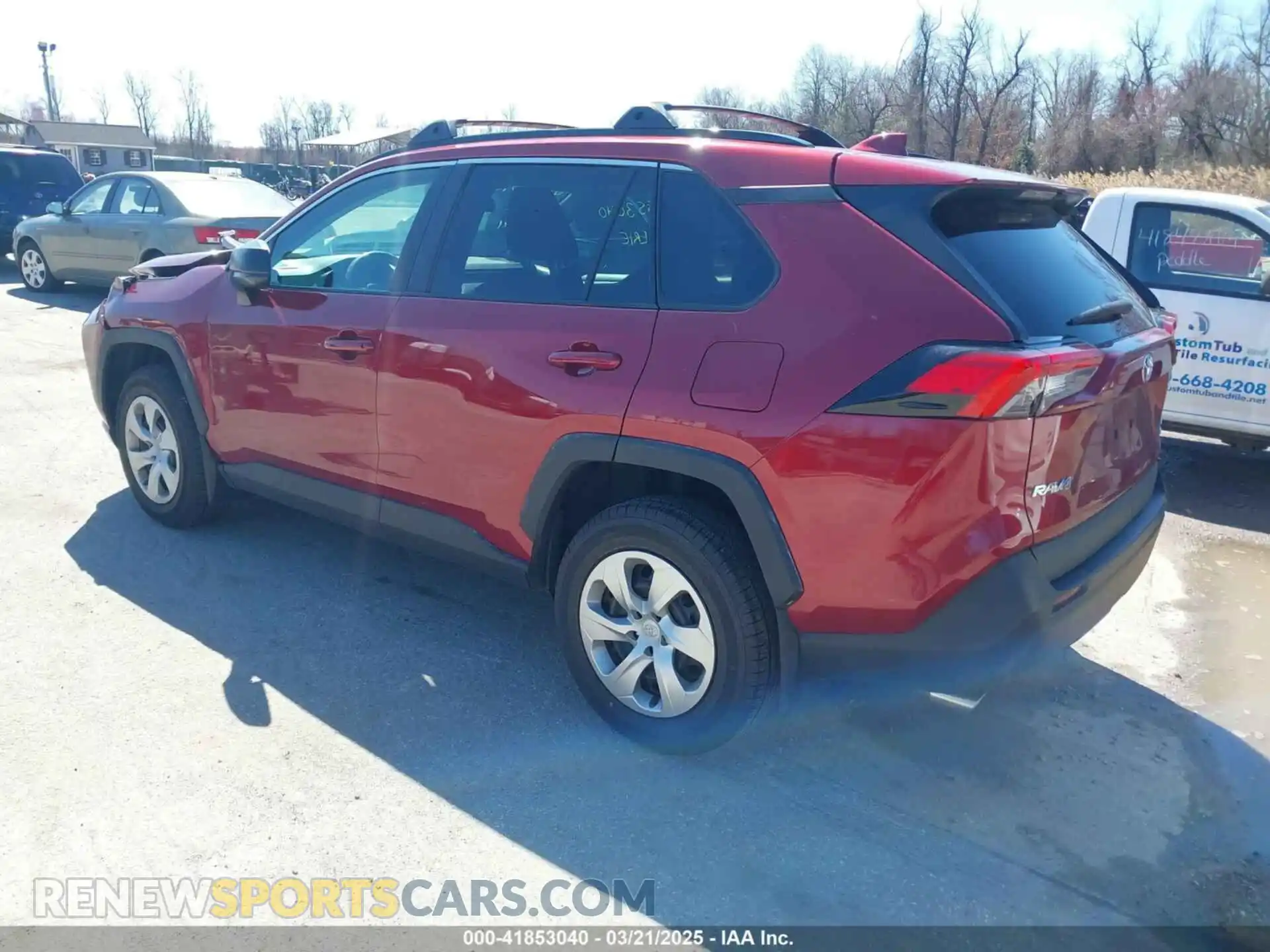 3 Photograph of a damaged car 2T3F1RFV6MW153188 TOYOTA RAV4 2021