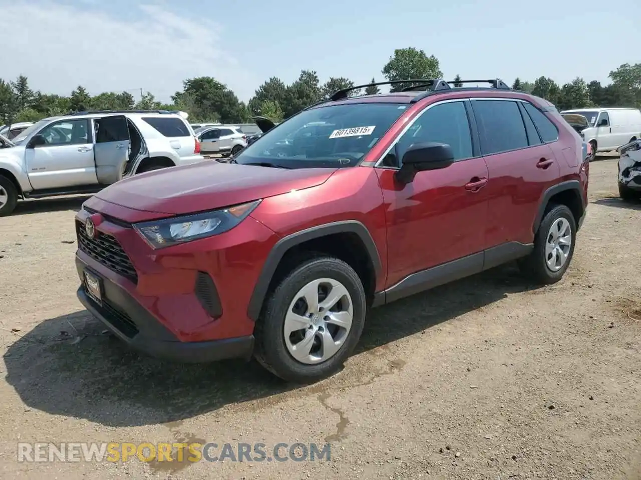1 fotografías del automóvil dañado 2T3F1RFV6MW173053 TOYOTA RAV4 2021
