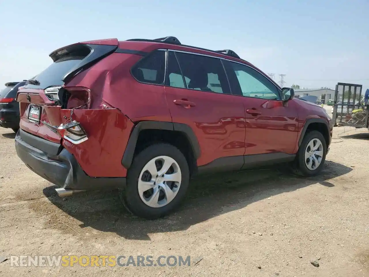 3 fotografías del automóvil dañado 2T3F1RFV6MW173053 TOYOTA RAV4 2021