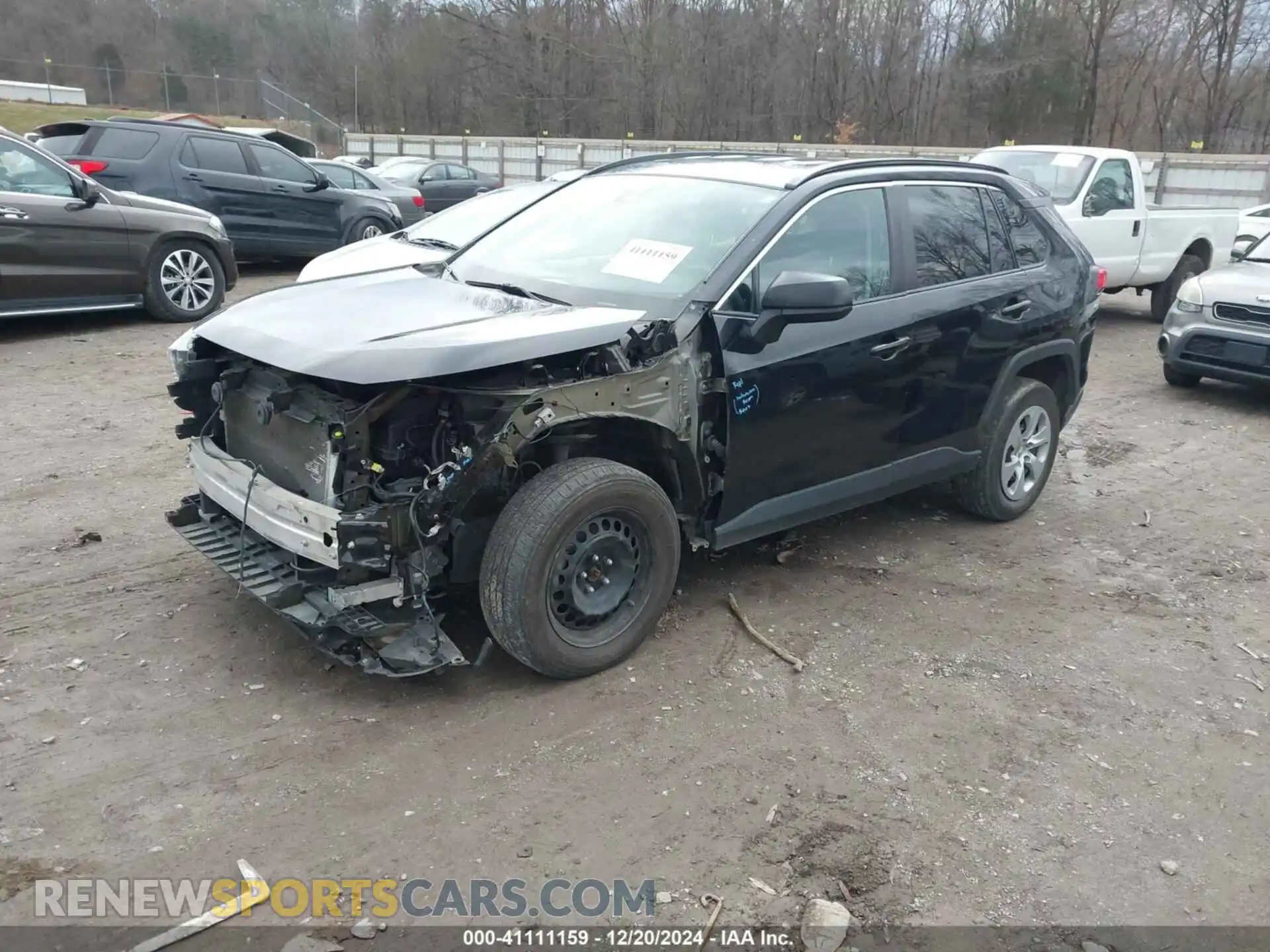 2 Photograph of a damaged car 2T3F1RFV6MW193593 TOYOTA RAV4 2021