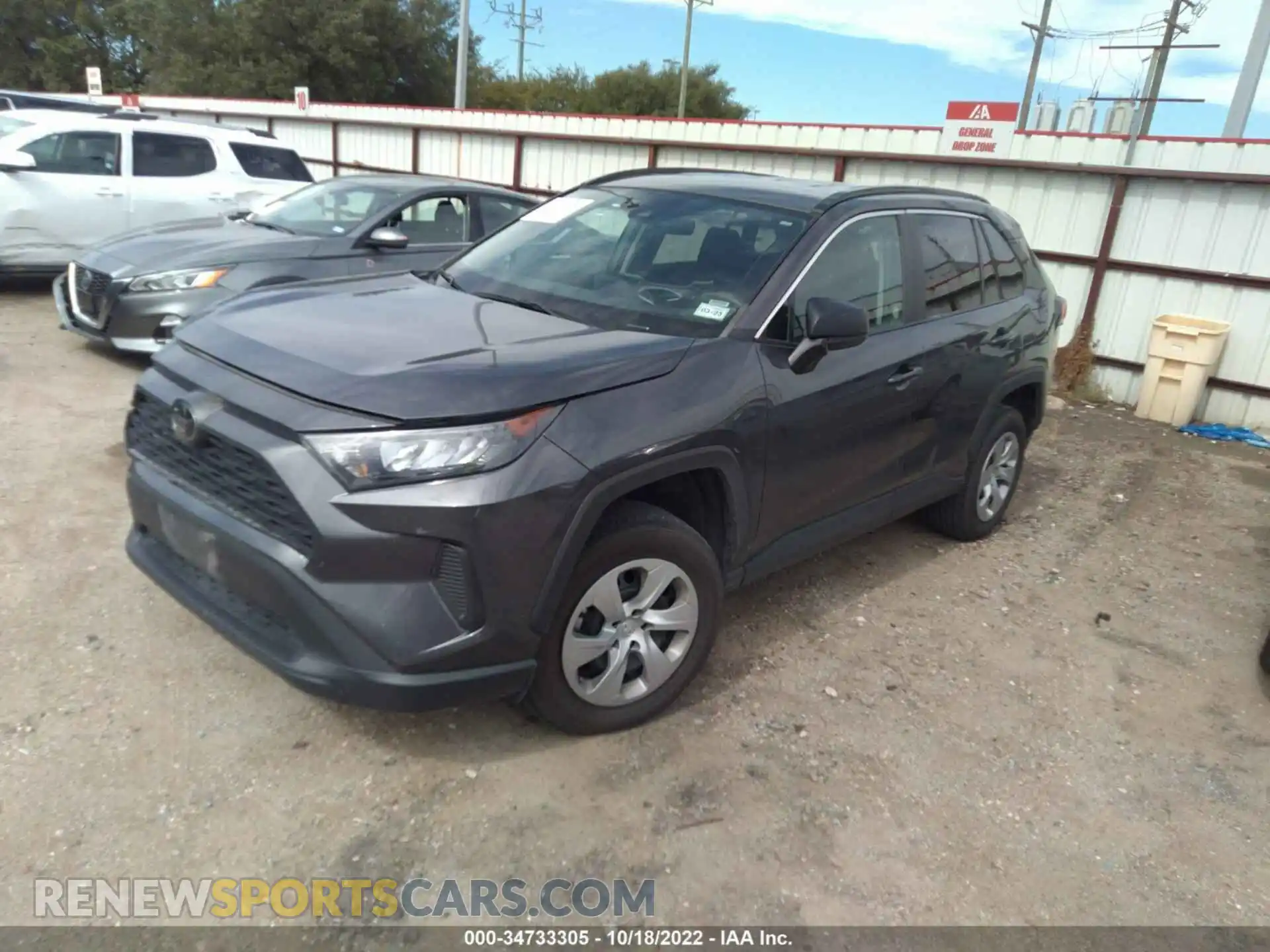 2 Photograph of a damaged car 2T3F1RFV6MW195263 TOYOTA RAV4 2021