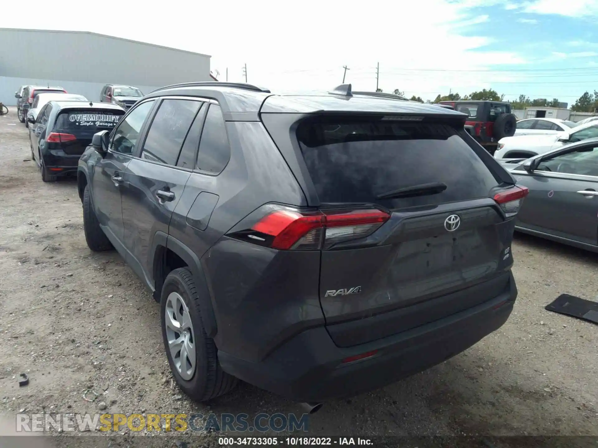 3 Photograph of a damaged car 2T3F1RFV6MW195263 TOYOTA RAV4 2021