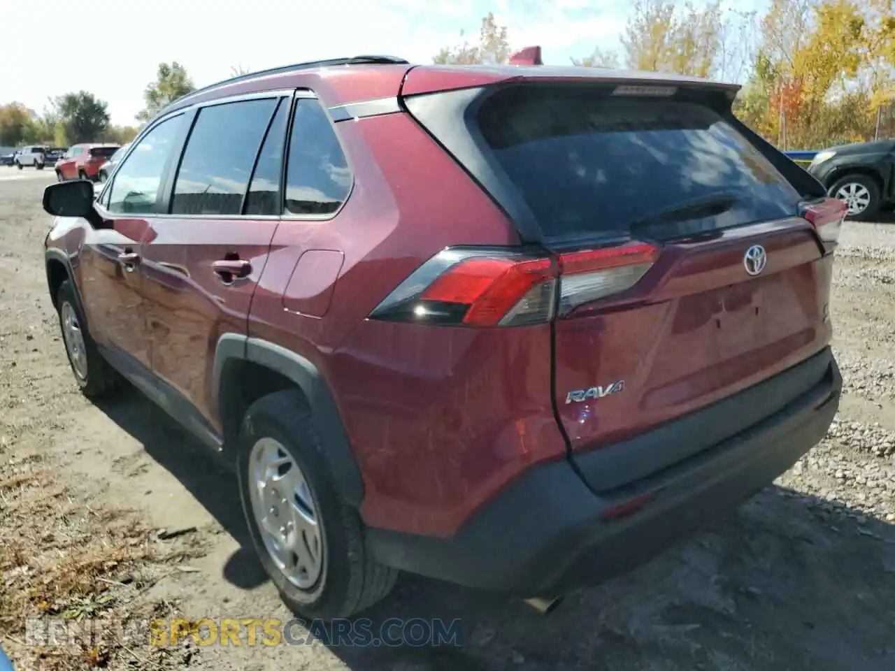 2 Photograph of a damaged car 2T3F1RFV6MW200347 TOYOTA RAV4 2021