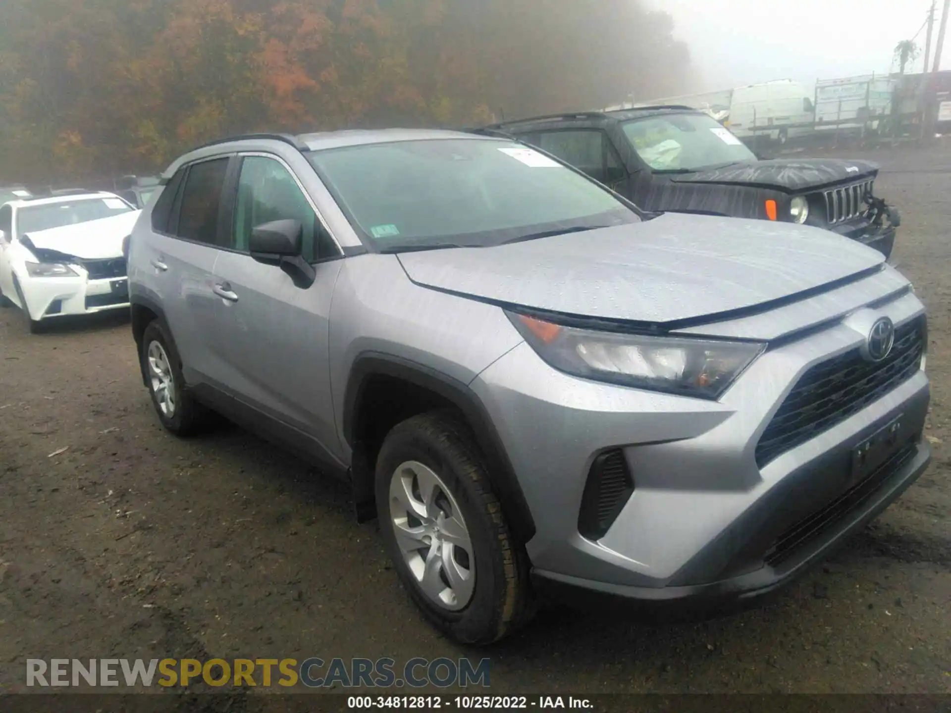 1 Photograph of a damaged car 2T3F1RFV6MW227564 TOYOTA RAV4 2021