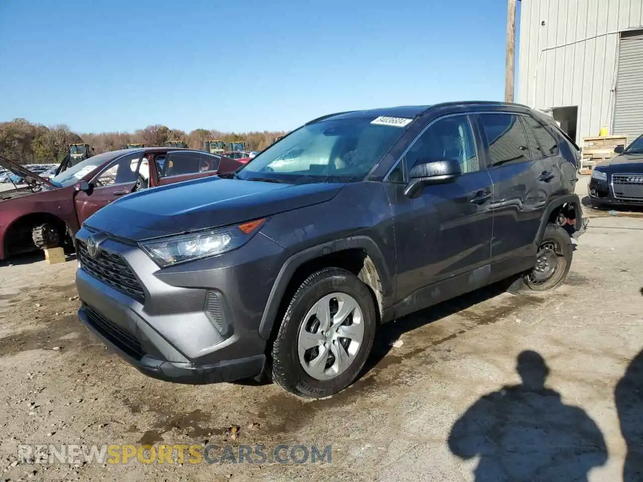 1 Photograph of a damaged car 2T3F1RFV6MW230965 TOYOTA RAV4 2021