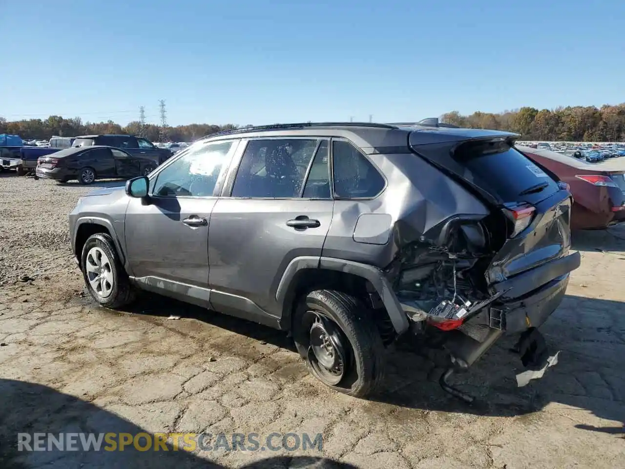 2 Photograph of a damaged car 2T3F1RFV6MW230965 TOYOTA RAV4 2021