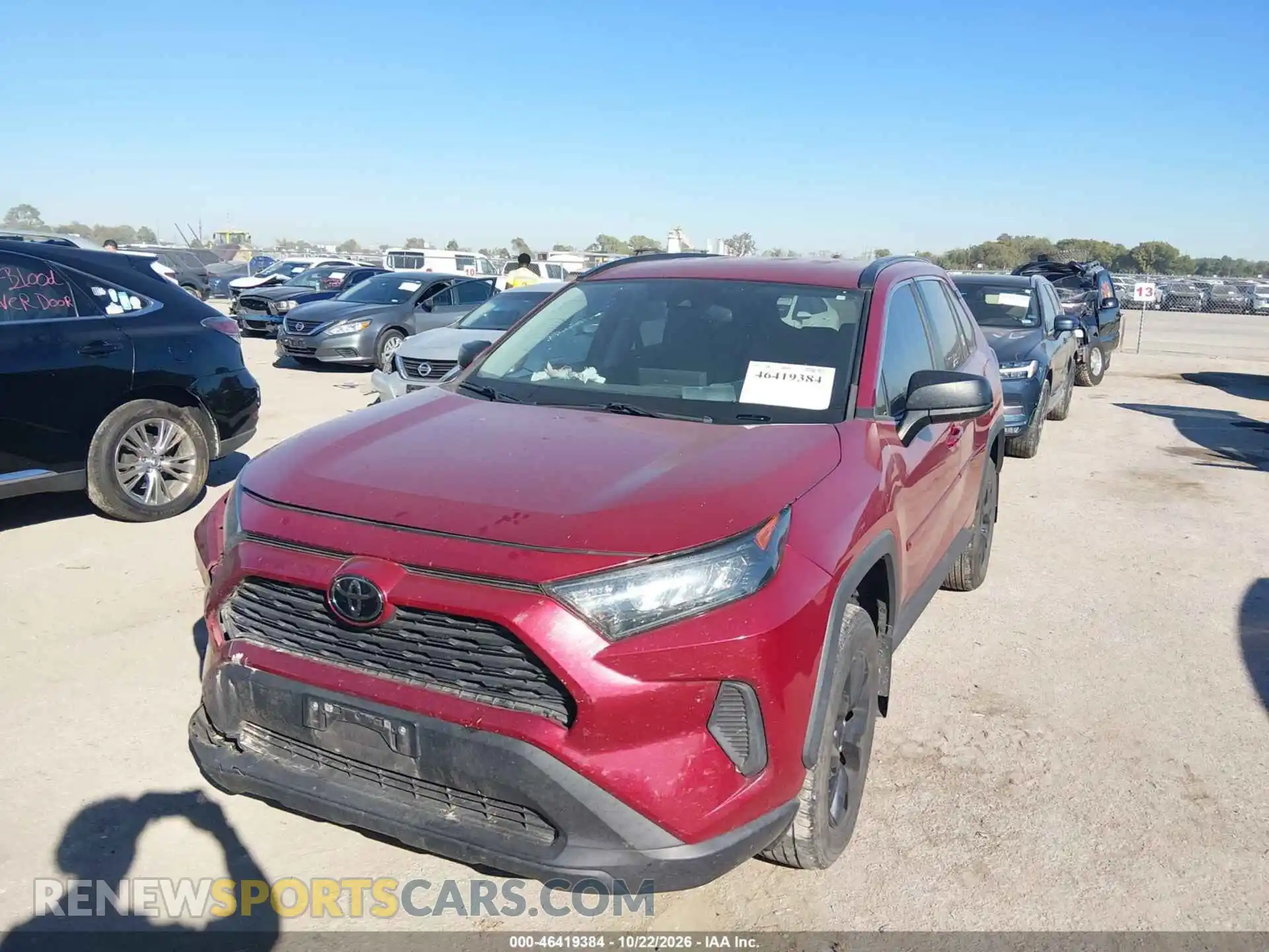 2 Photograph of a damaged car 2T3F1RFV6MW232120 TOYOTA RAV4 2021