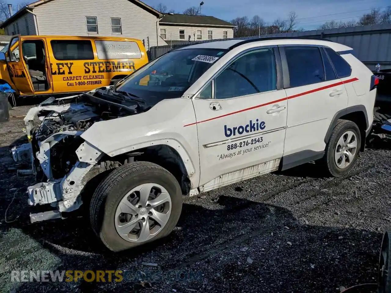 1 Фотография поврежденного автомобиля 2T3F1RFV6MW238869 TOYOTA RAV4 2021