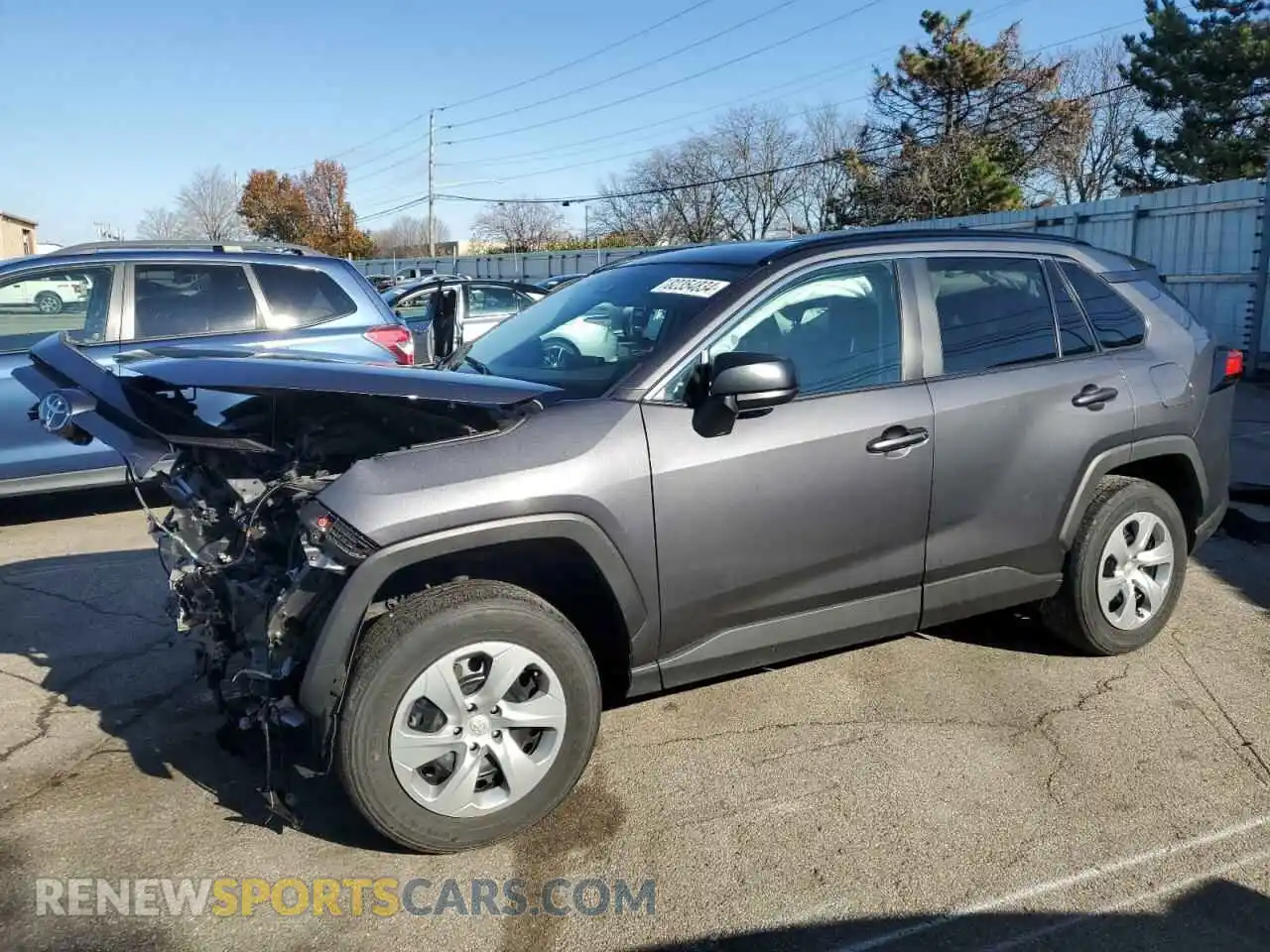 1 Photograph of a damaged car 2T3F1RFV6MW241464 TOYOTA RAV4 2021