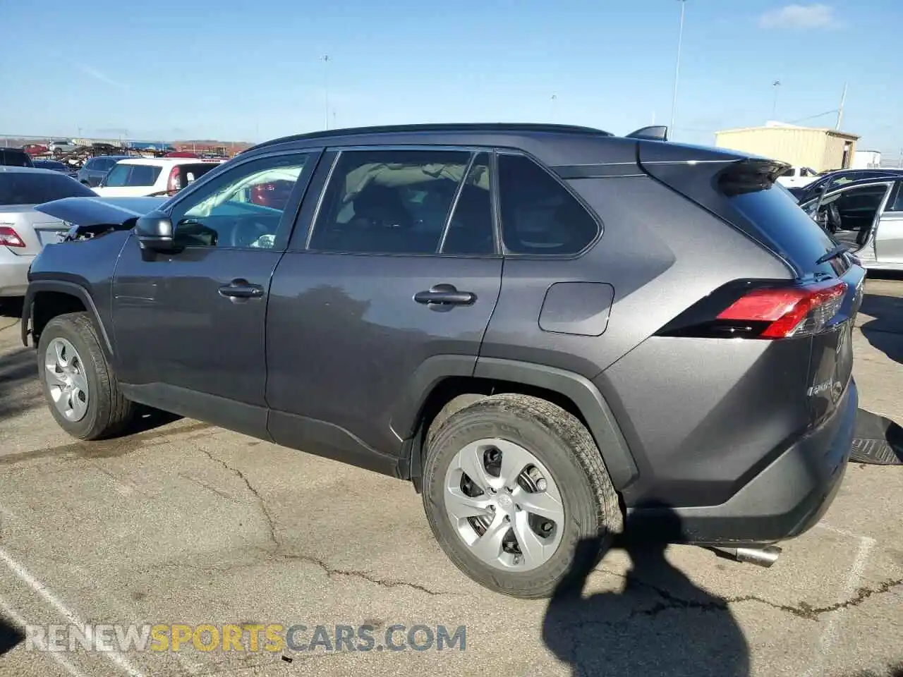 2 Photograph of a damaged car 2T3F1RFV6MW241464 TOYOTA RAV4 2021