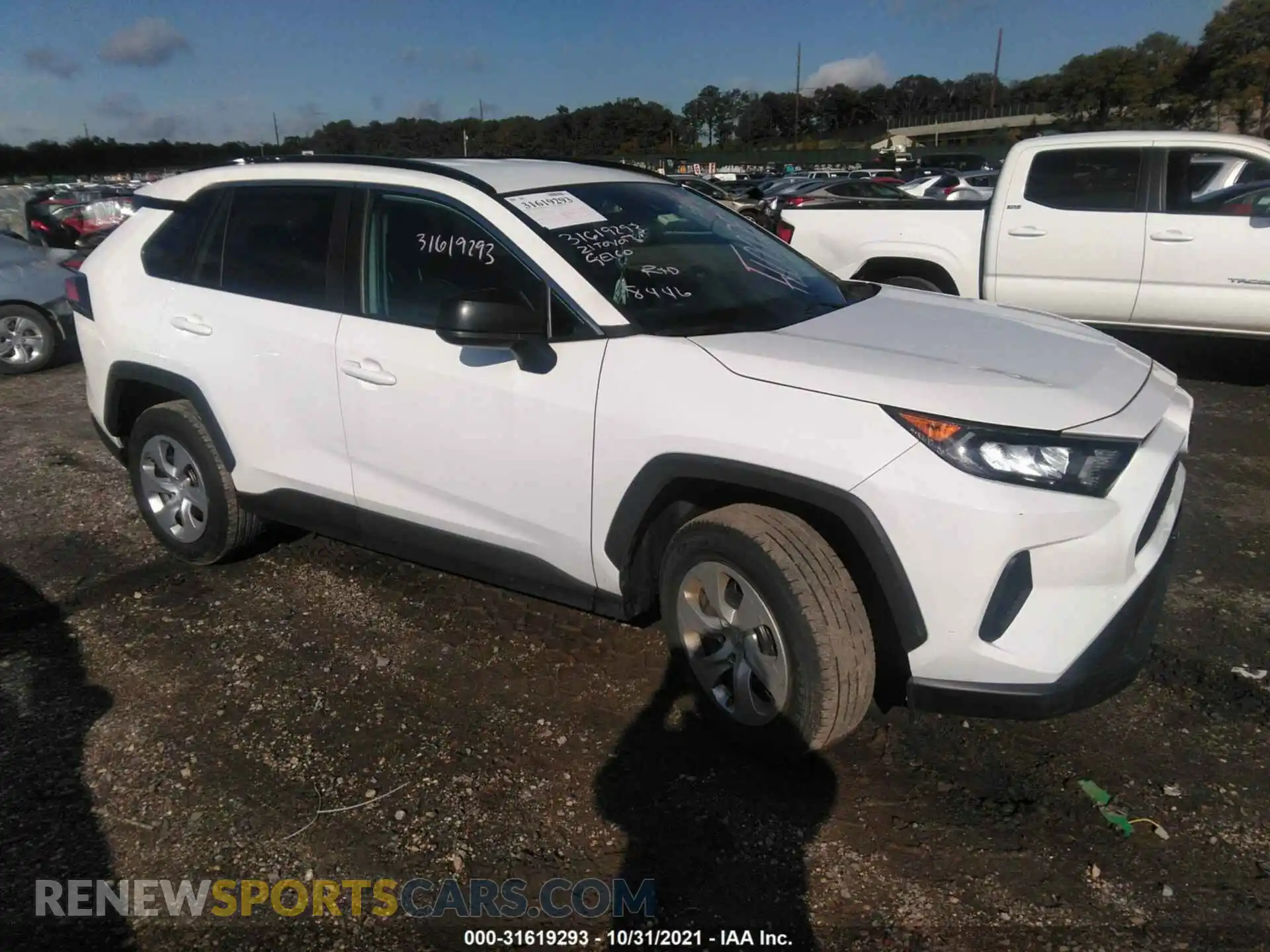 1 Photograph of a damaged car 2T3F1RFV7MC148745 TOYOTA RAV4 2021