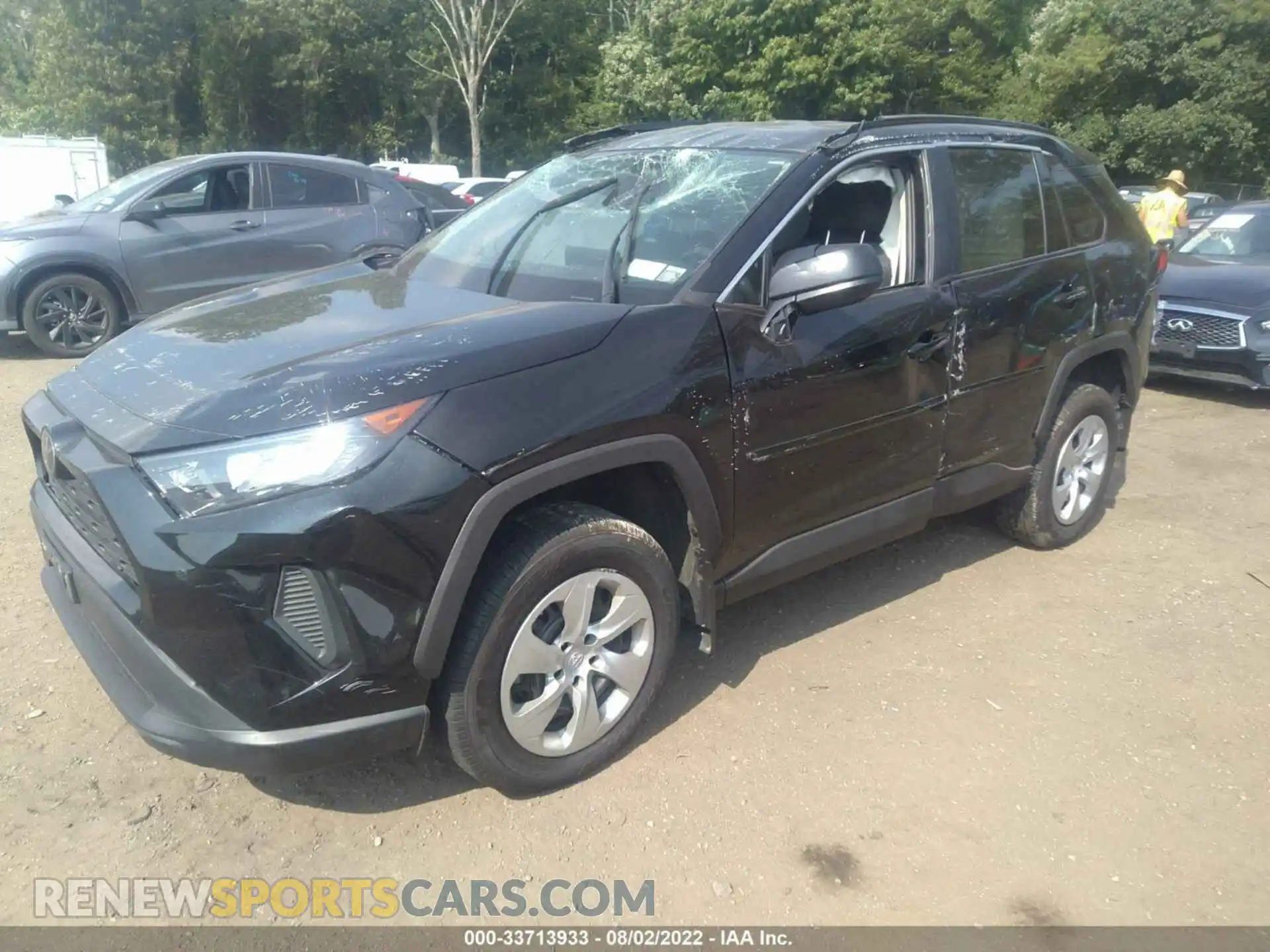 2 Photograph of a damaged car 2T3F1RFV7MC159762 TOYOTA RAV4 2021