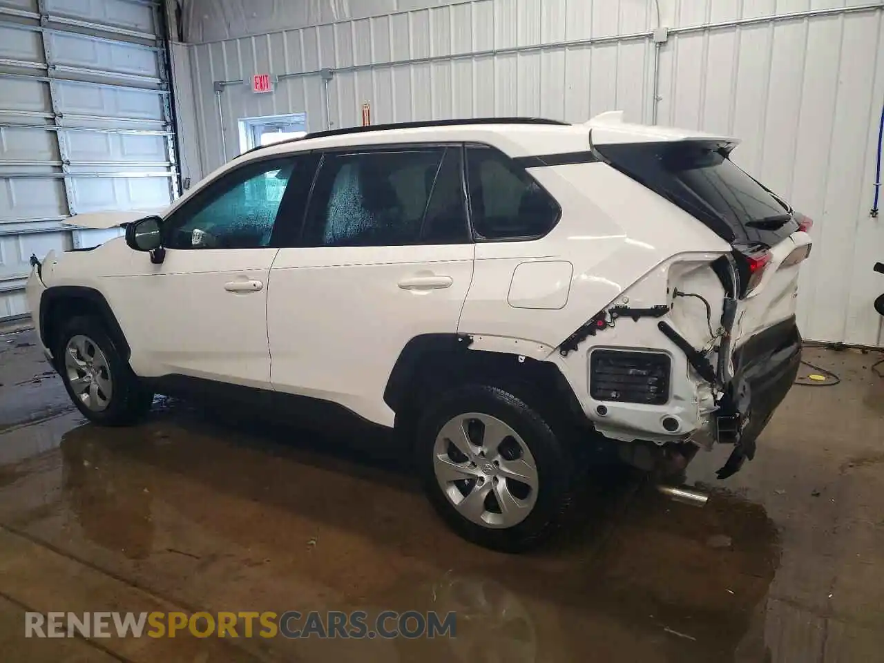 2 Photograph of a damaged car 2T3F1RFV7MC163228 TOYOTA RAV4 2021