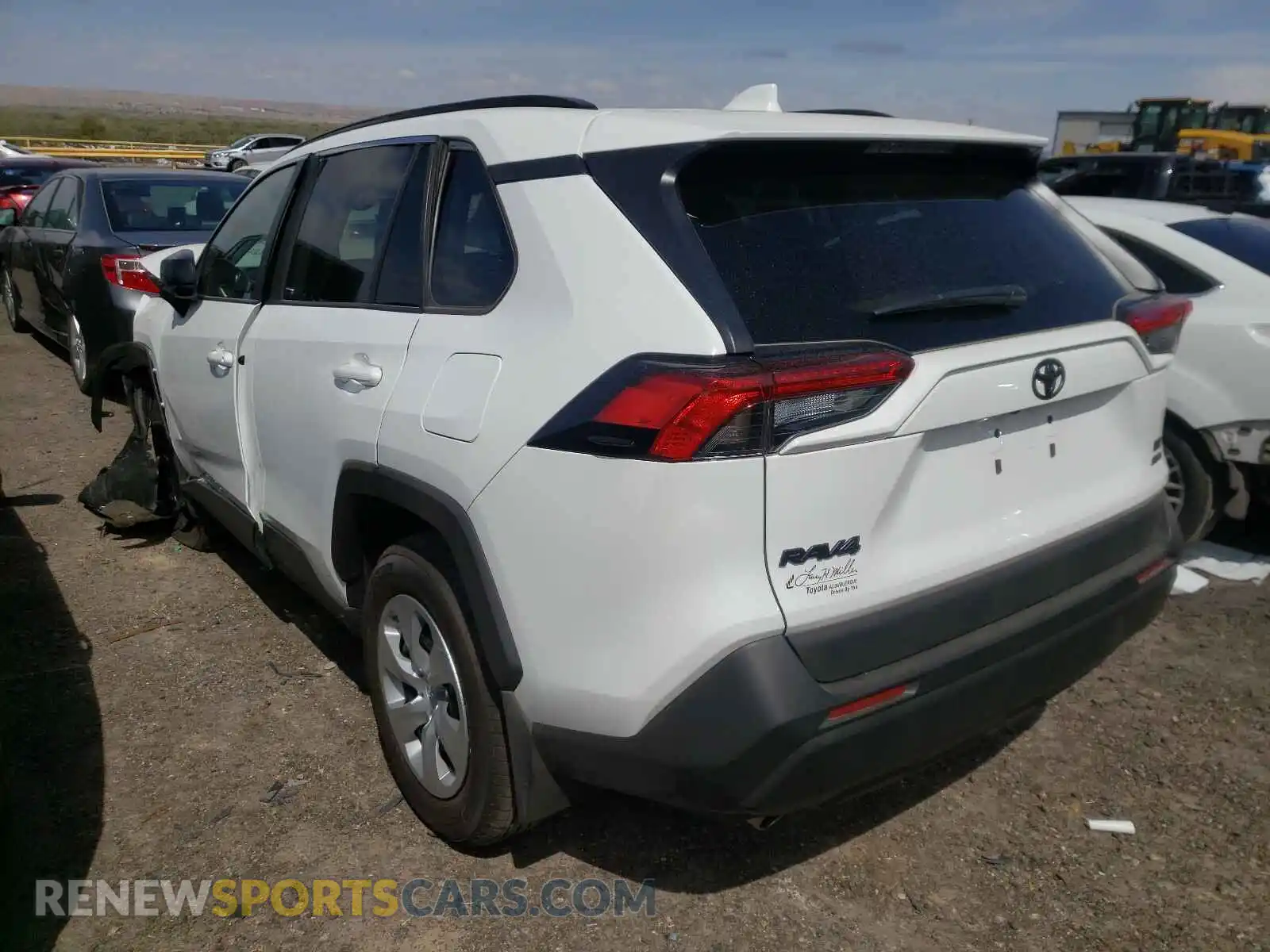 3 Фотография поврежденного автомобиля 2T3F1RFV7MC178926 TOYOTA RAV4 2021