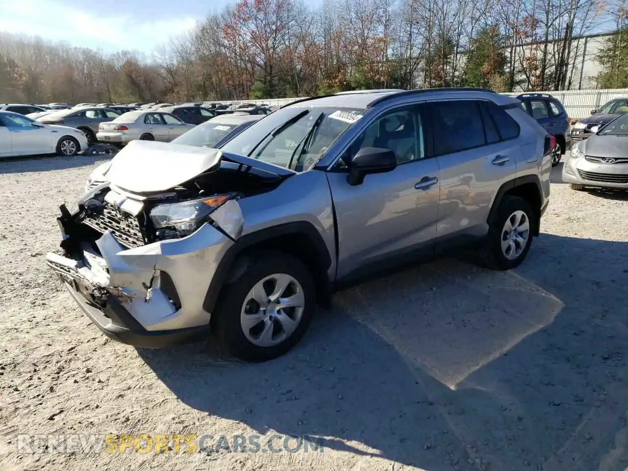 1 Photograph of a damaged car 2T3F1RFV7MC182703 TOYOTA RAV4 2021