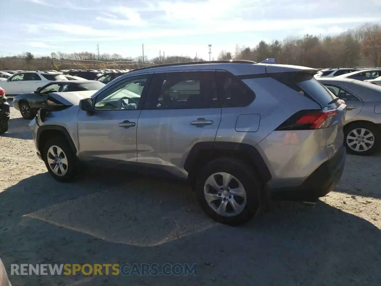 2 Photograph of a damaged car 2T3F1RFV7MC182703 TOYOTA RAV4 2021