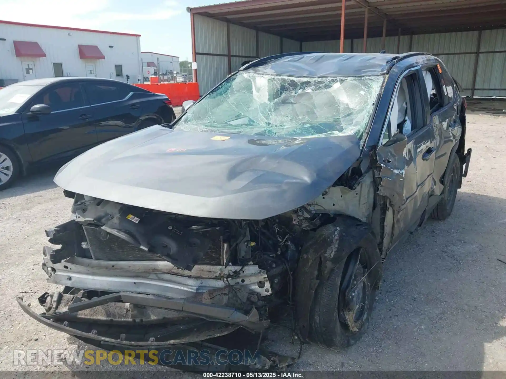 2 Photograph of a damaged car 2T3F1RFV7MC201590 TOYOTA RAV4 2021