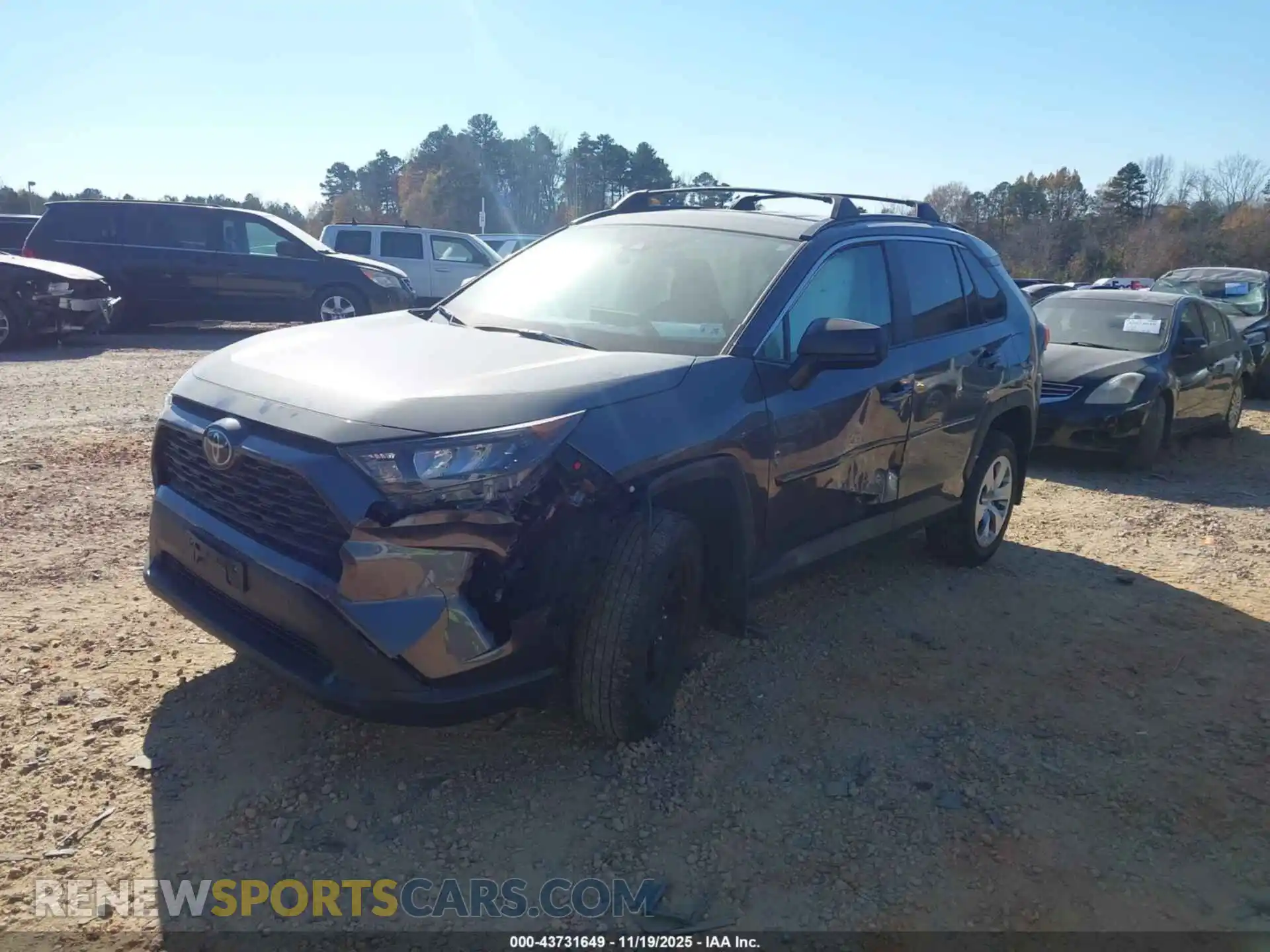 2 Photograph of a damaged car 2T3F1RFV7MC206496 TOYOTA RAV4 2021