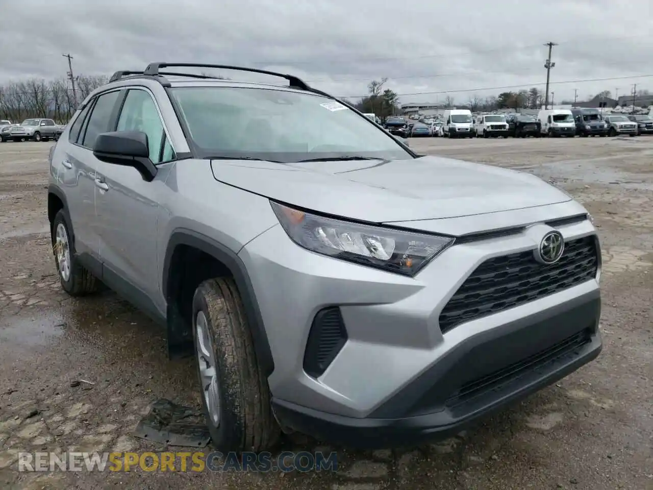 1 Photograph of a damaged car 2T3F1RFV7MC218910 TOYOTA RAV4 2021