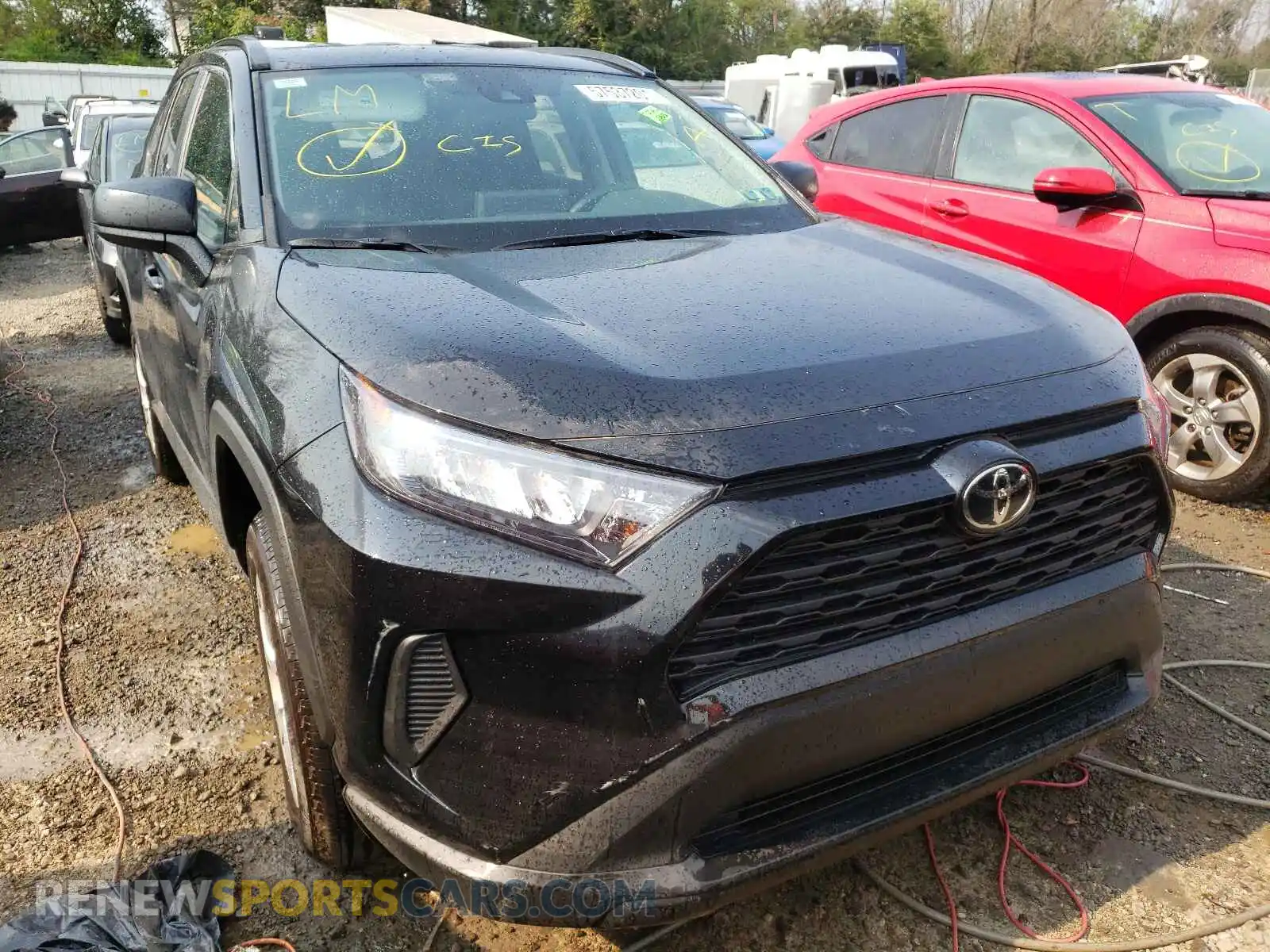 1 Photograph of a damaged car 2T3F1RFV7MC220771 TOYOTA RAV4 2021