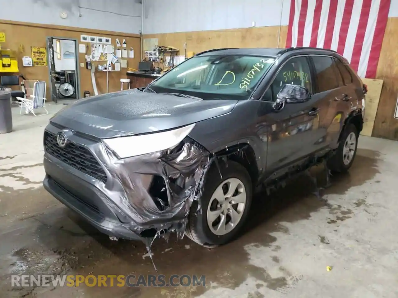 2 Photograph of a damaged car 2T3F1RFV7MC226053 TOYOTA RAV4 2021