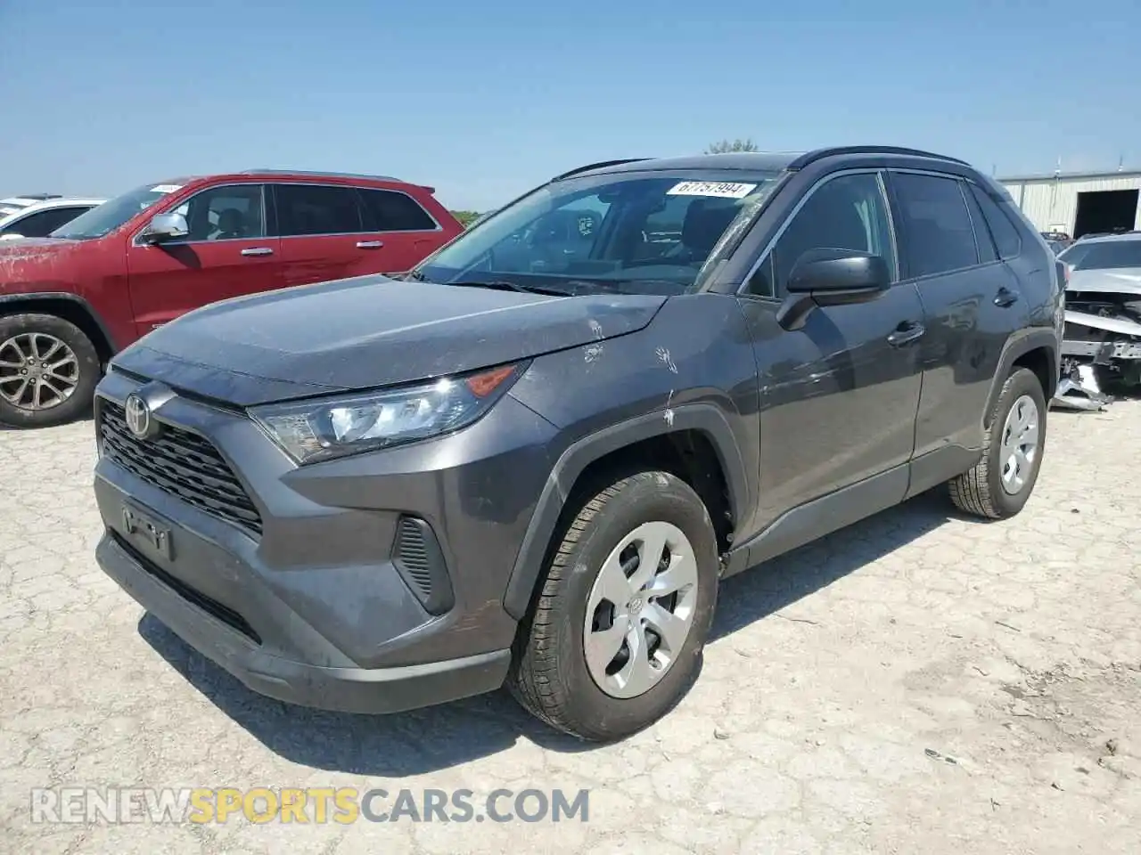 1 Photograph of a damaged car 2T3F1RFV7MC227283 TOYOTA RAV4 2021