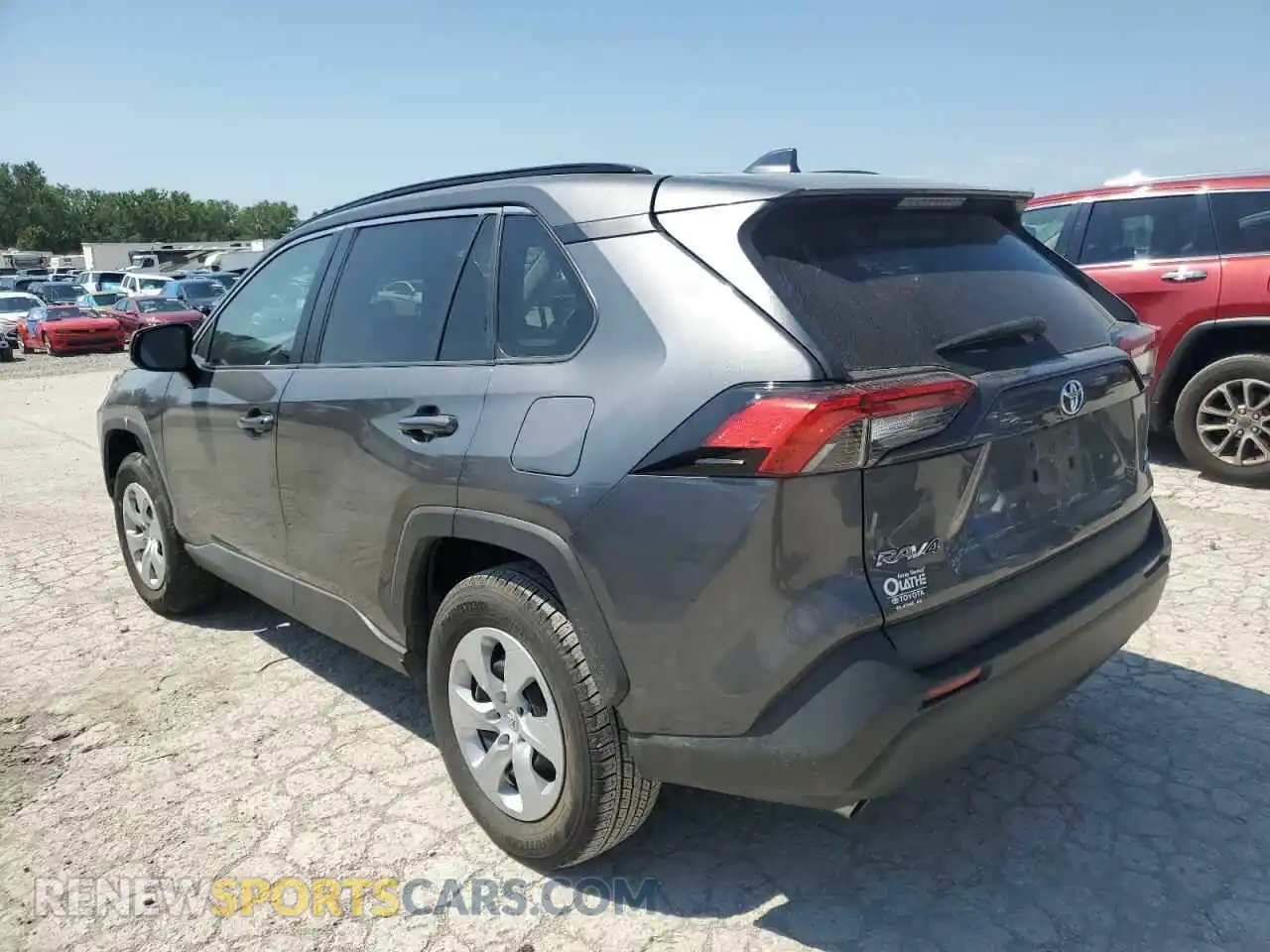 2 Photograph of a damaged car 2T3F1RFV7MC227283 TOYOTA RAV4 2021