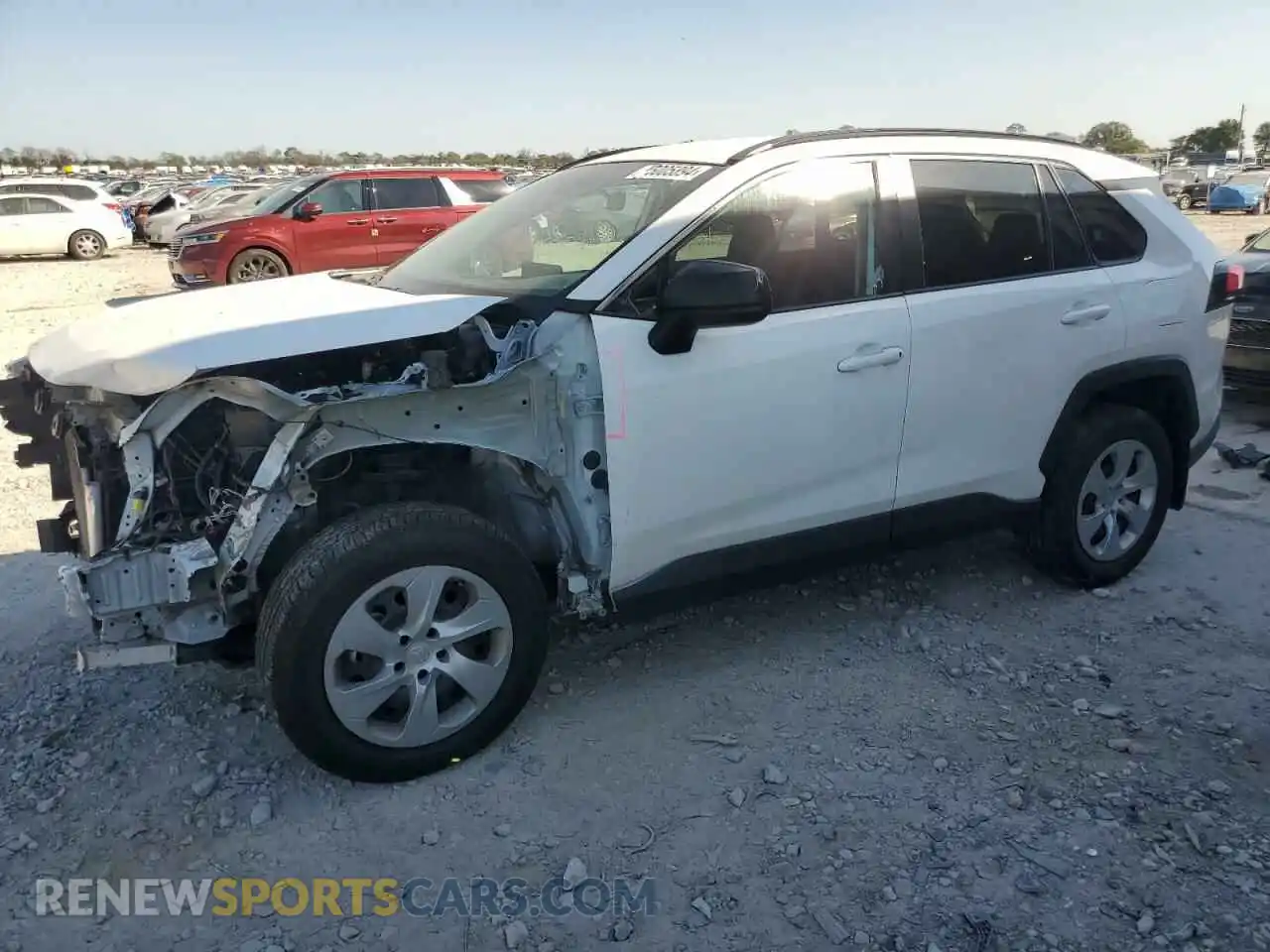 1 Photograph of a damaged car 2T3F1RFV7MC228403 TOYOTA RAV4 2021