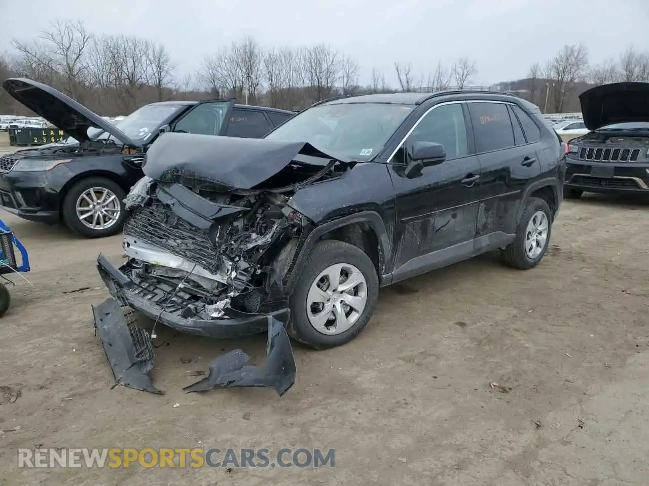 1 Photograph of a damaged car 2T3F1RFV7MC247193 TOYOTA RAV4 2021