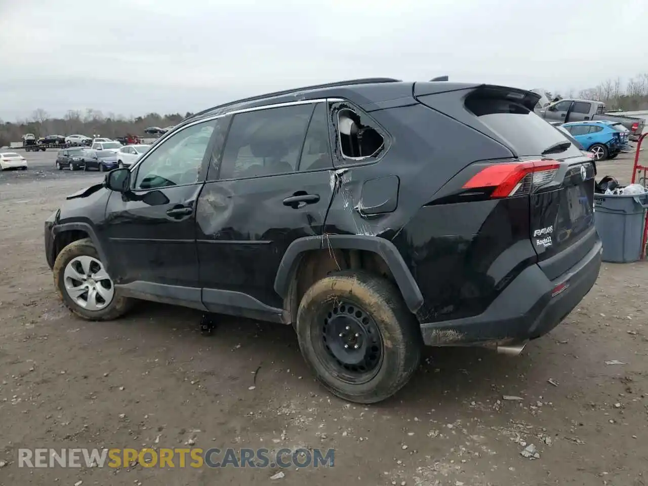 2 Photograph of a damaged car 2T3F1RFV7MC250451 TOYOTA RAV4 2021