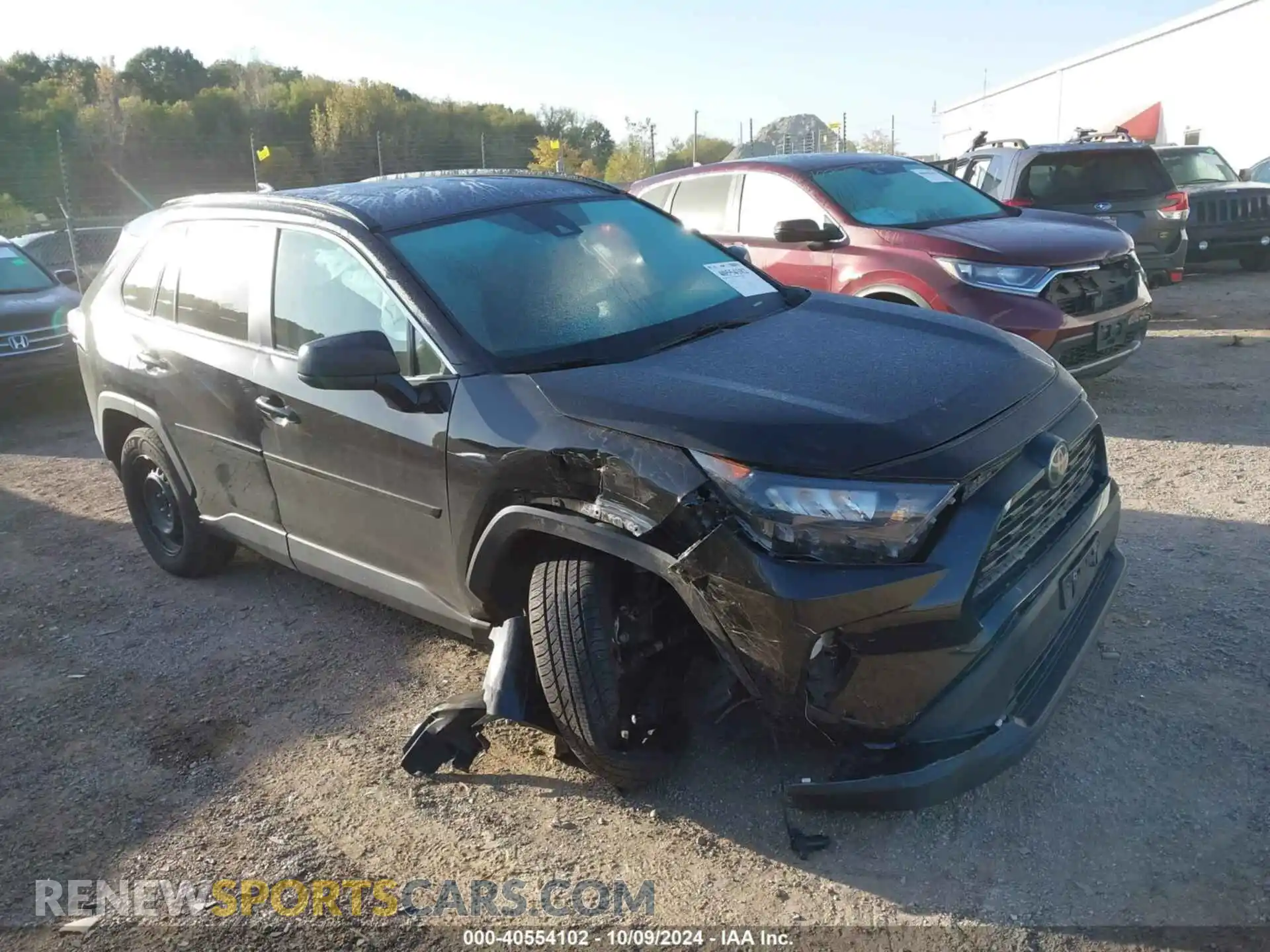 1 Photograph of a damaged car 2T3F1RFV7MC253785 TOYOTA RAV4 2021