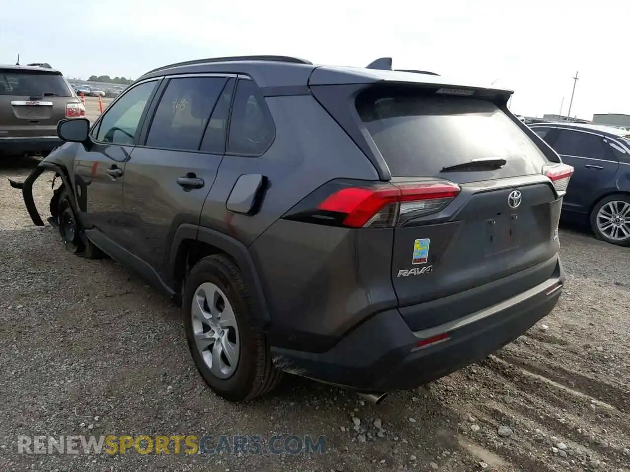 3 Фотография поврежденного автомобиля 2T3F1RFV7MC255827 TOYOTA RAV4 2021