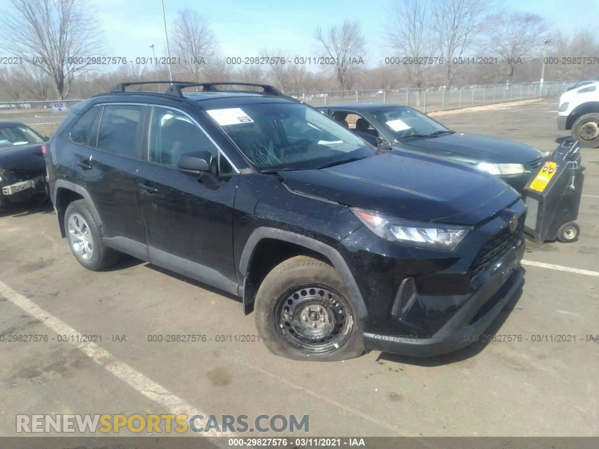 1 Photograph of a damaged car 2T3F1RFV7MW148789 TOYOTA RAV4 2021