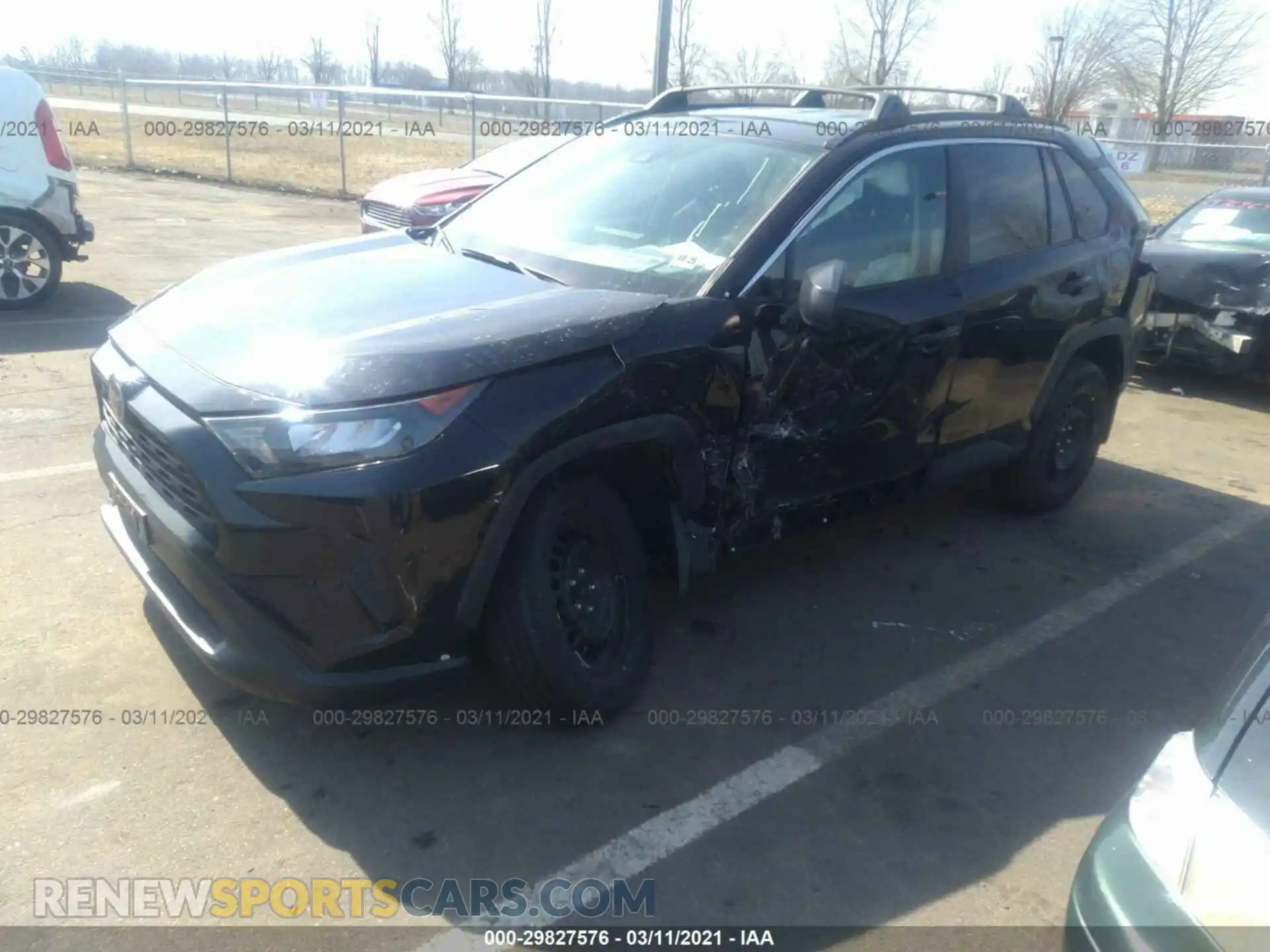 2 Photograph of a damaged car 2T3F1RFV7MW148789 TOYOTA RAV4 2021