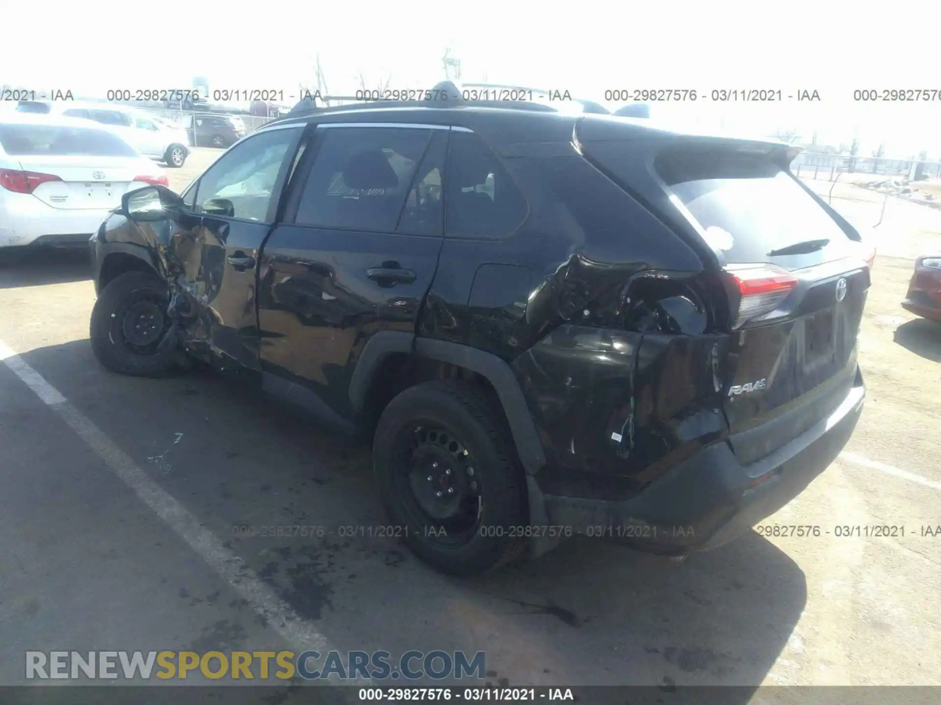3 Photograph of a damaged car 2T3F1RFV7MW148789 TOYOTA RAV4 2021