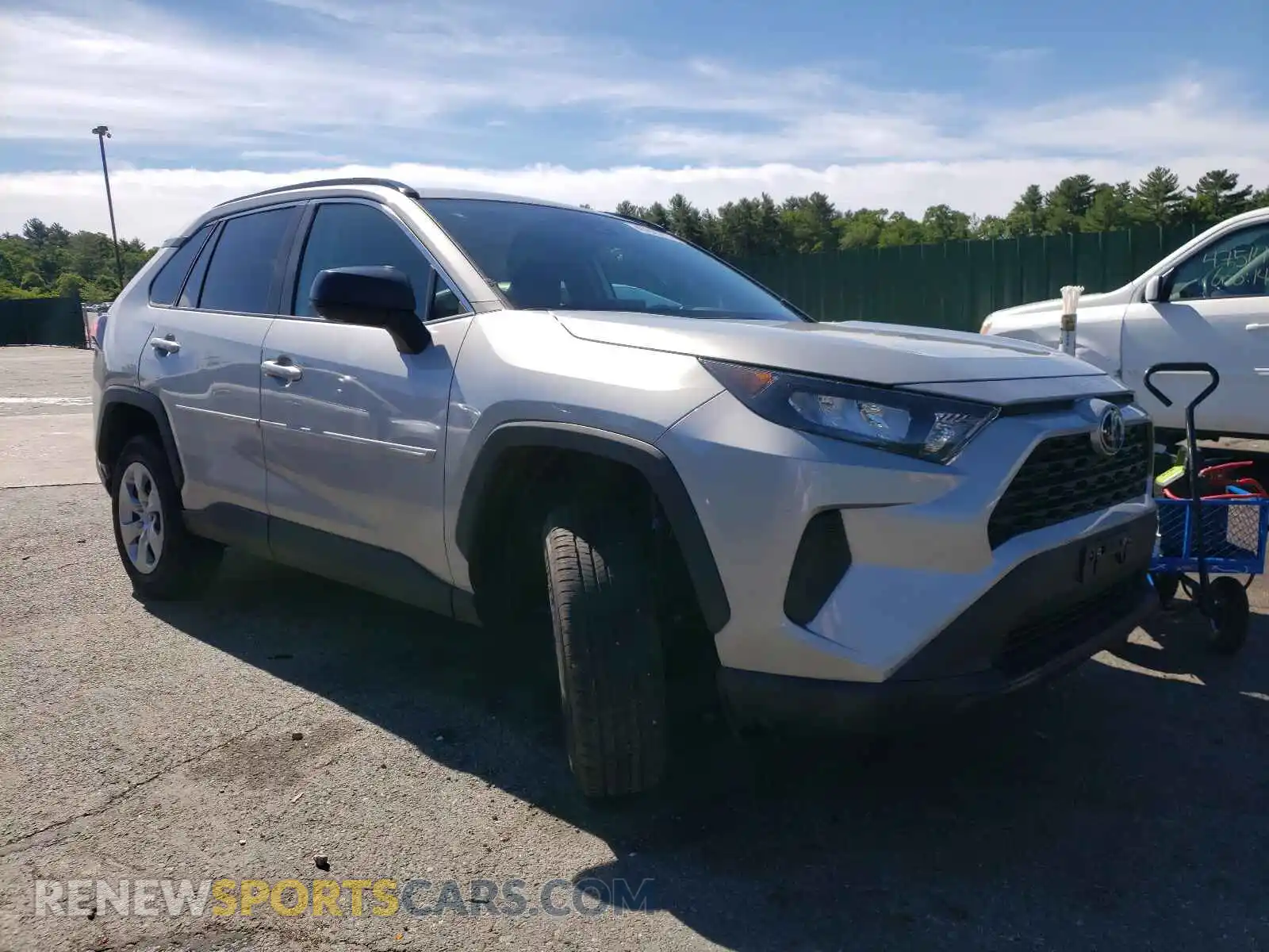 1 Photograph of a damaged car 2T3F1RFV7MW164569 TOYOTA RAV4 2021