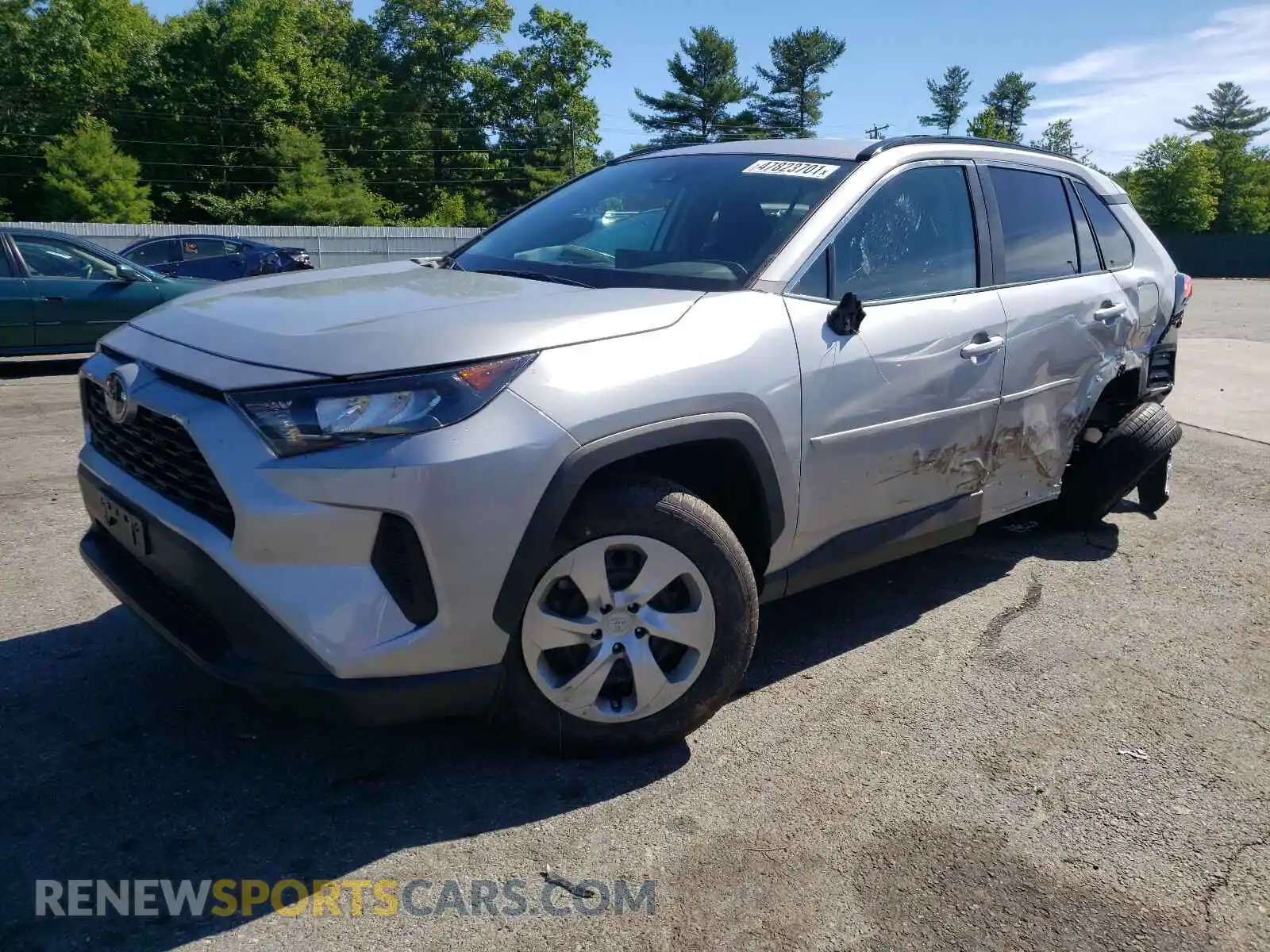 2 Photograph of a damaged car 2T3F1RFV7MW164569 TOYOTA RAV4 2021