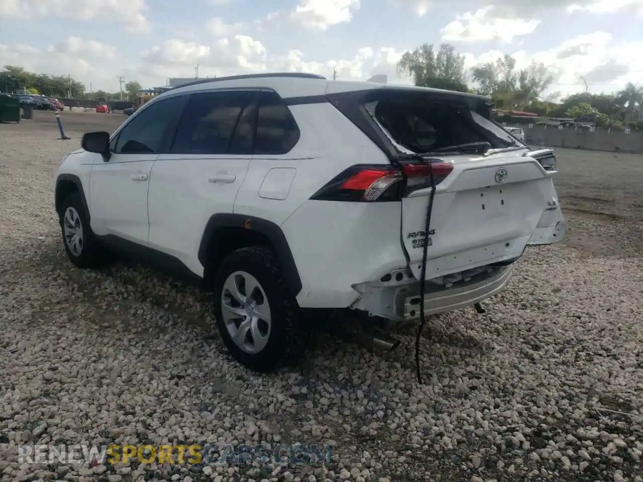 3 Photograph of a damaged car 2T3F1RFV7MW184272 TOYOTA RAV4 2021